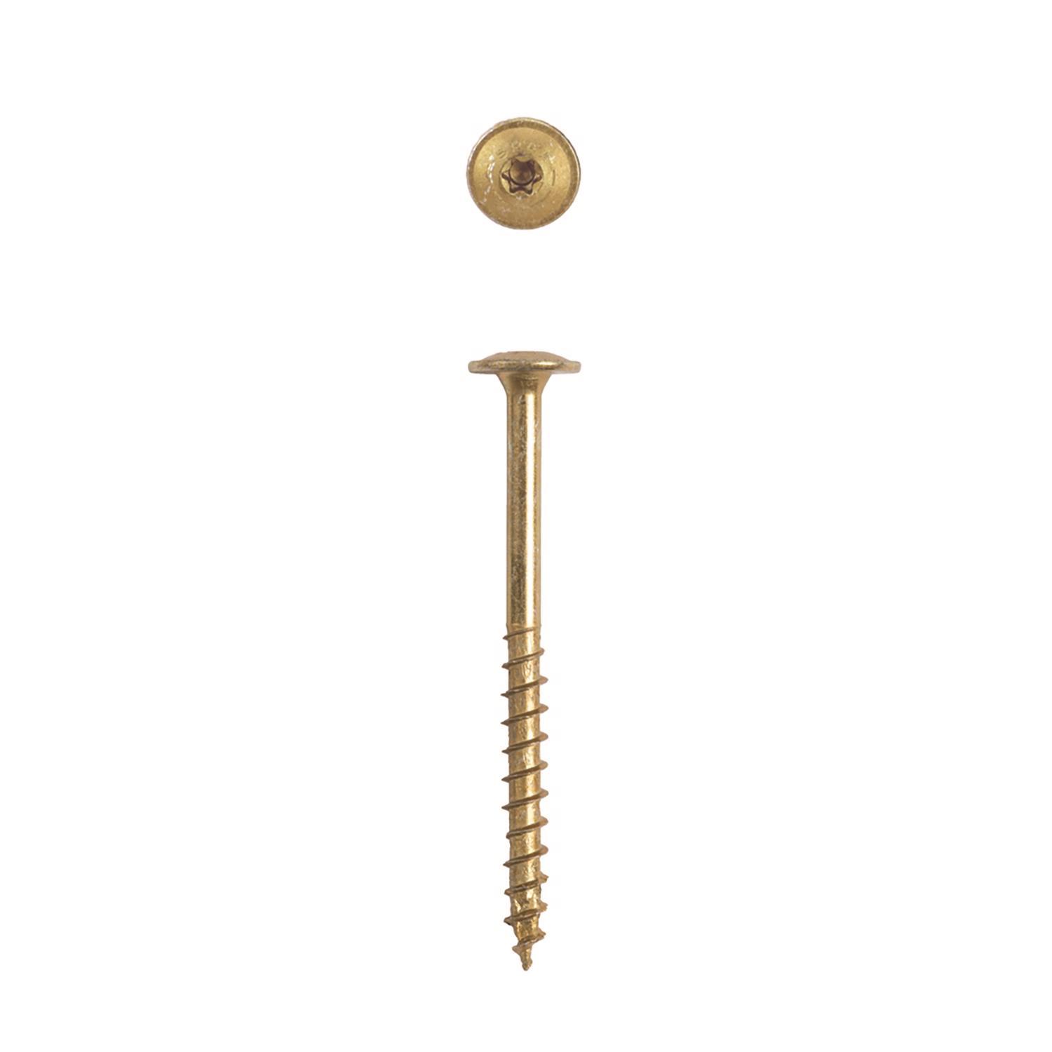 SPAX Multi-Material No. 10 in. X 2-1/2 in. L T-20+ Wafer Head Serrated Construction Screws