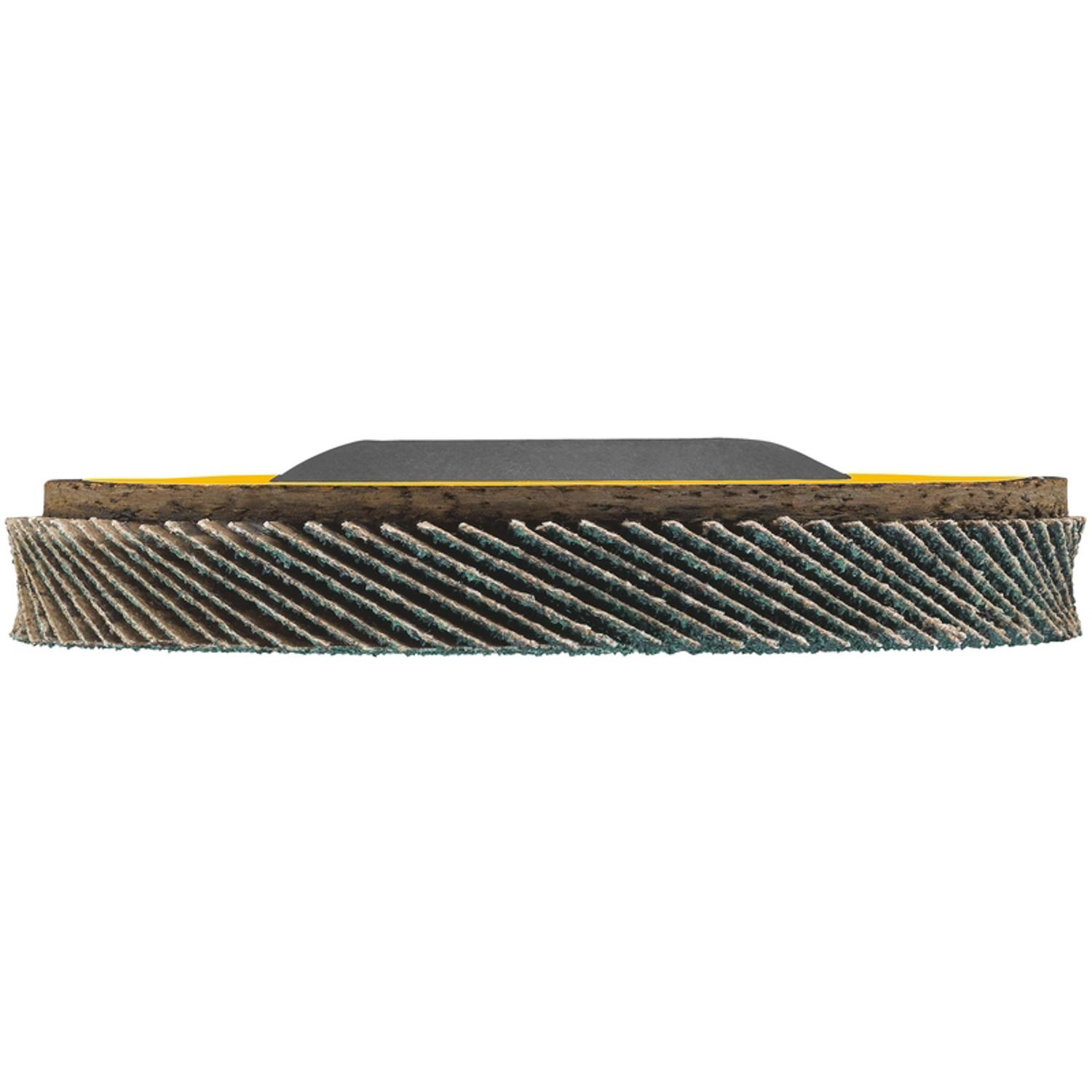 Dewalt XP 4-1/2 in. D X 7/8 in. Zirconia Flap Disc 40 Grit 1 pc