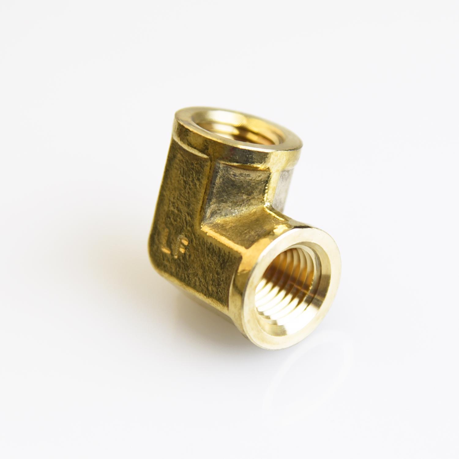 ATC 1/4 in. FPT 1/4 in. D FPT Brass 90 Degree Elbow