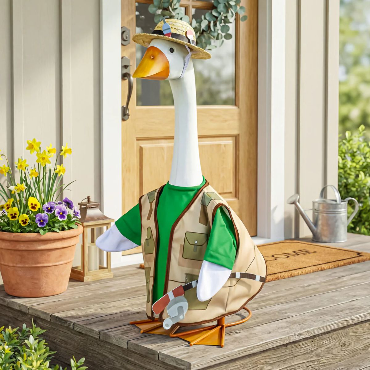 Evergreen Giddy the Goose Outfit Go Fishing