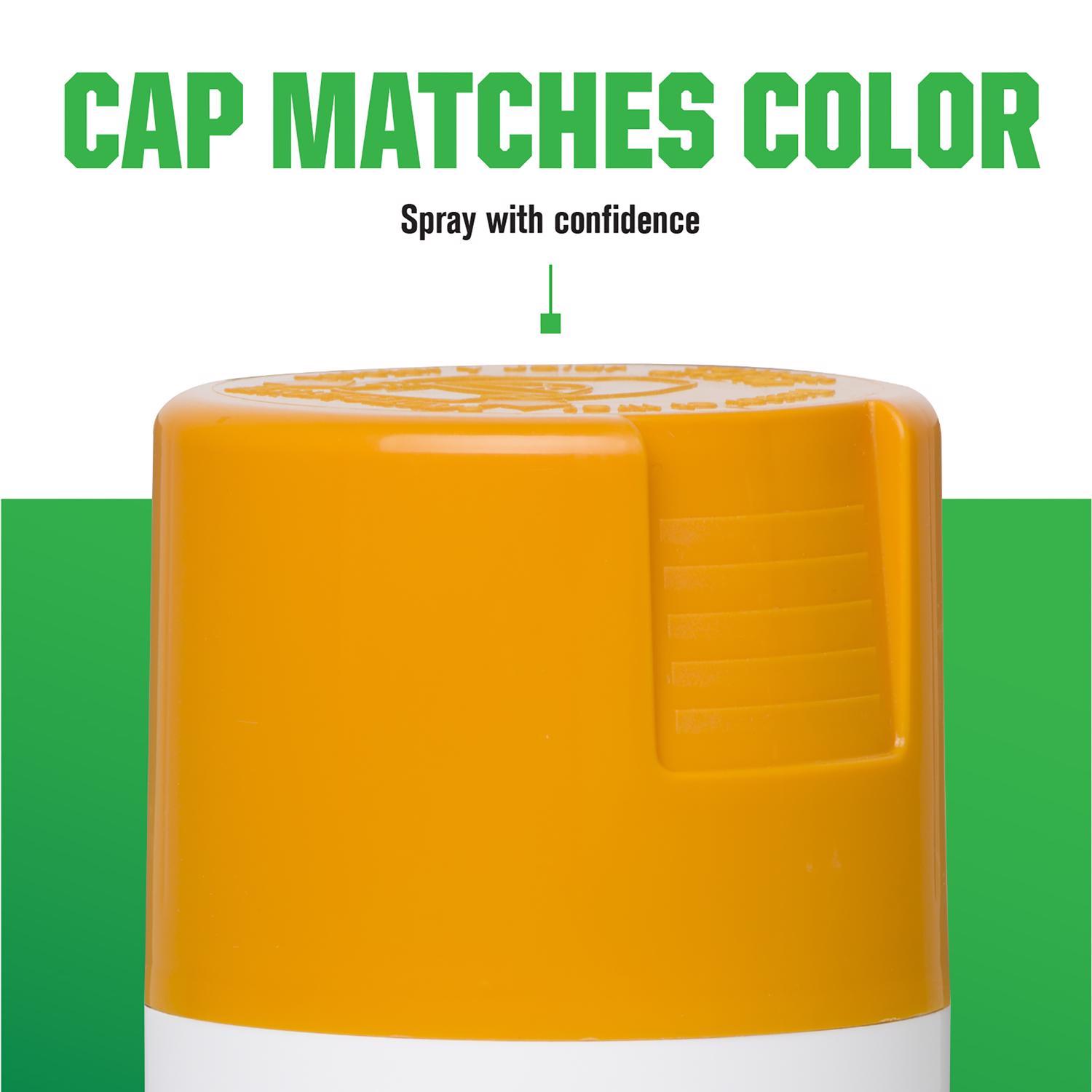 Rust-Oleum Indoor and Outdoor Gloss Caterpillar Yellow Oil-Based Farm & Implement 12 oz