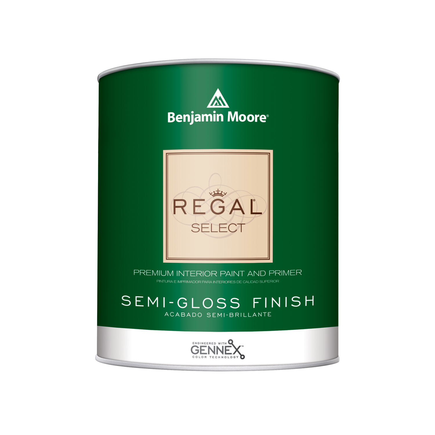 Benjamin Moore Regal Select Semi-Gloss Base 4 Paint And Primer Interior 1 Quart