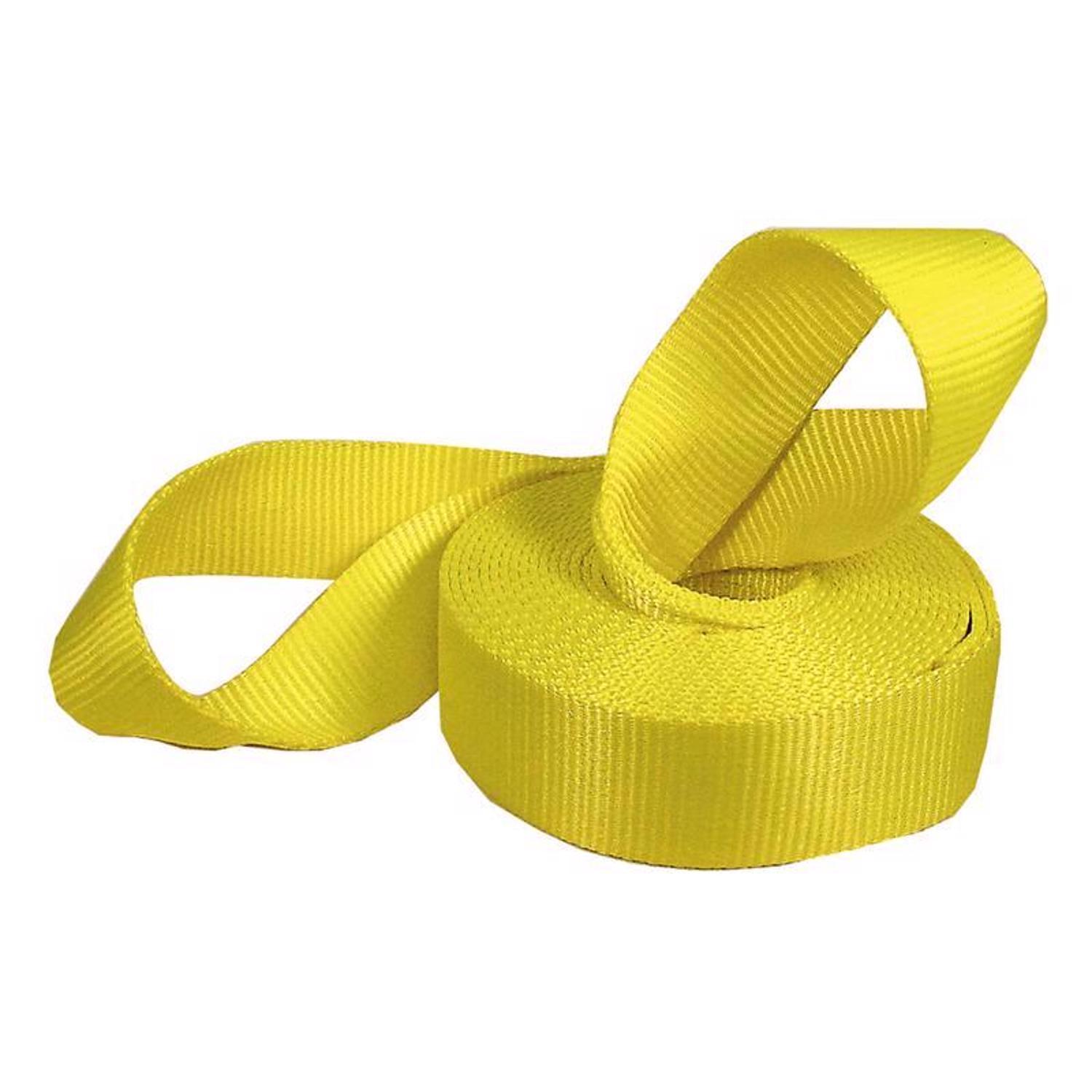 Keeper 2 in. W X 20 ft. L Yellow Vehicle Recovery Strap 7000 lb 1 pk