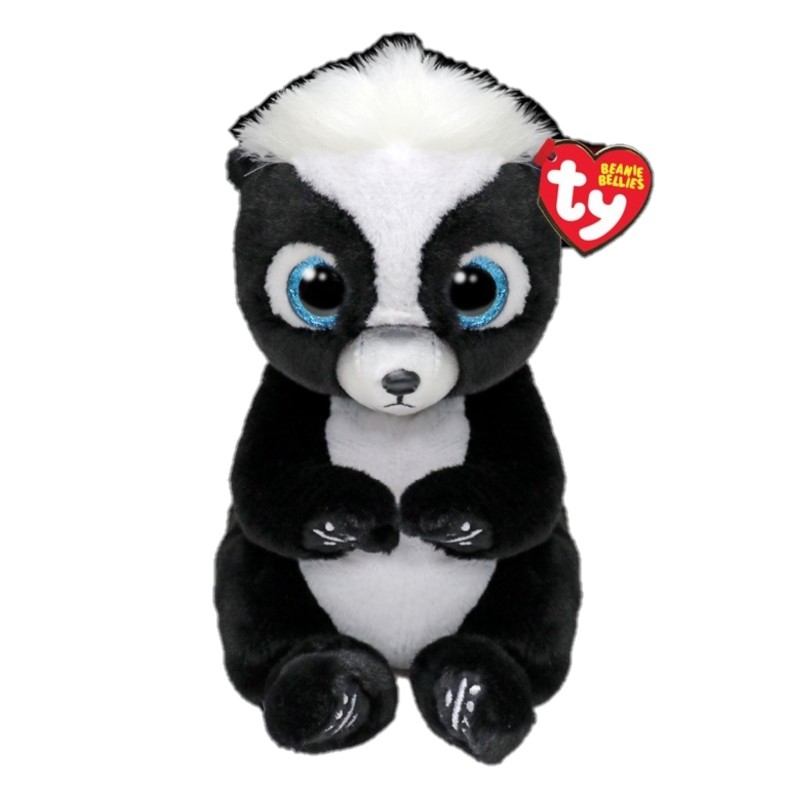 TY Rukus black and white skunk