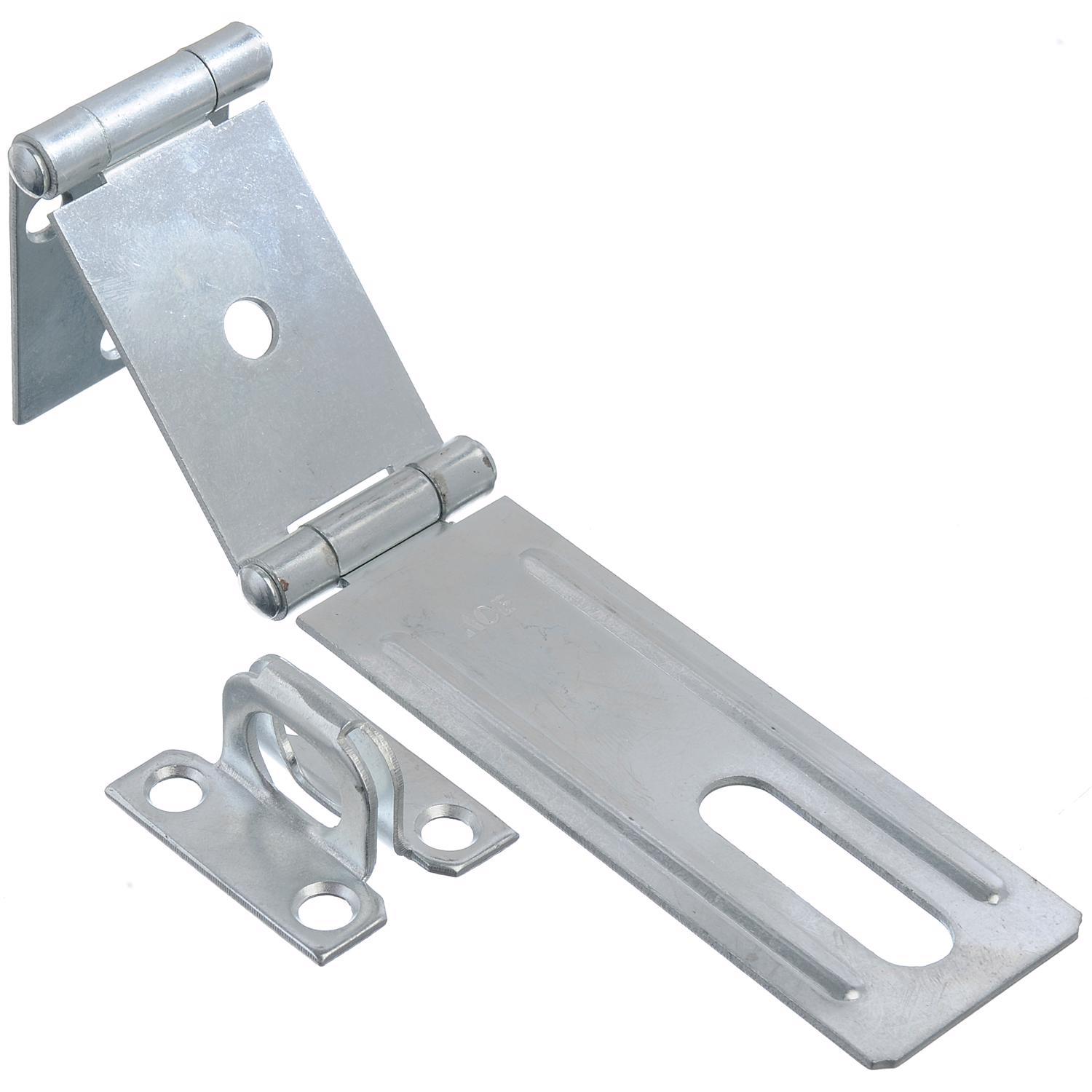 Ace Zinc 4-1/2 in. L Double Hinge Safety Hasp