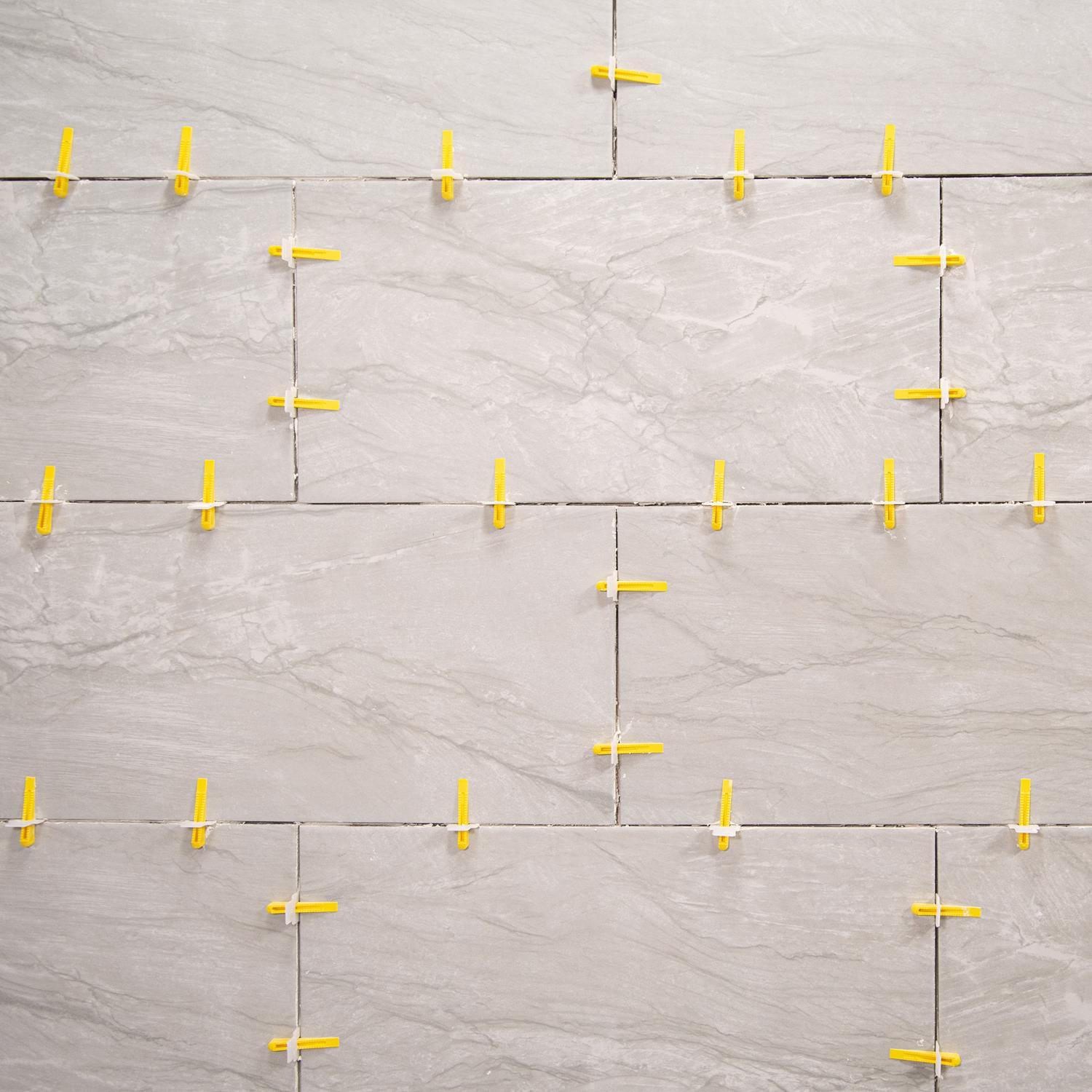 QEP Lash 1 in. H X 1/16 in. W Plastic Tile Spacer Clips 300 pk