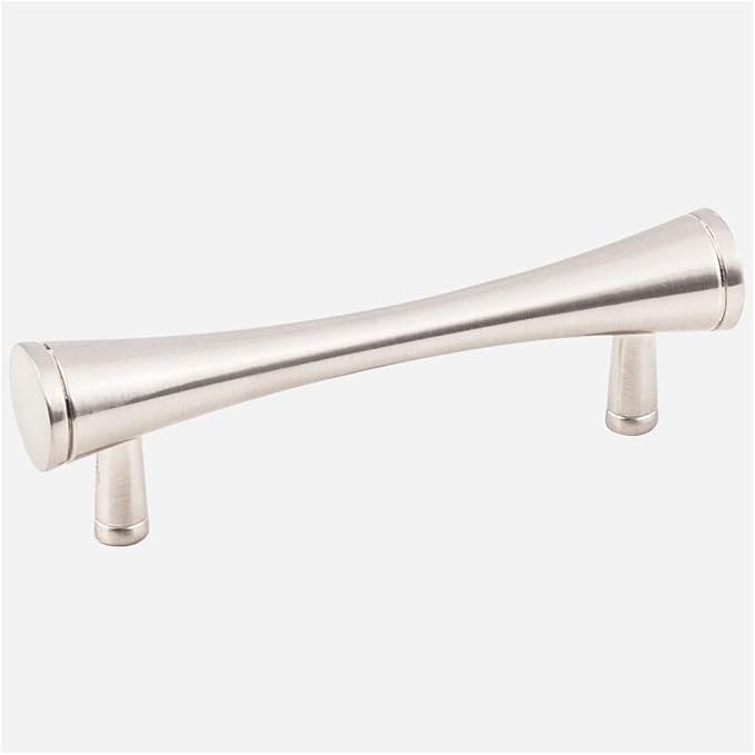 KasaWare Fluted Bar Pull, Satin Nickel - 8 Pack