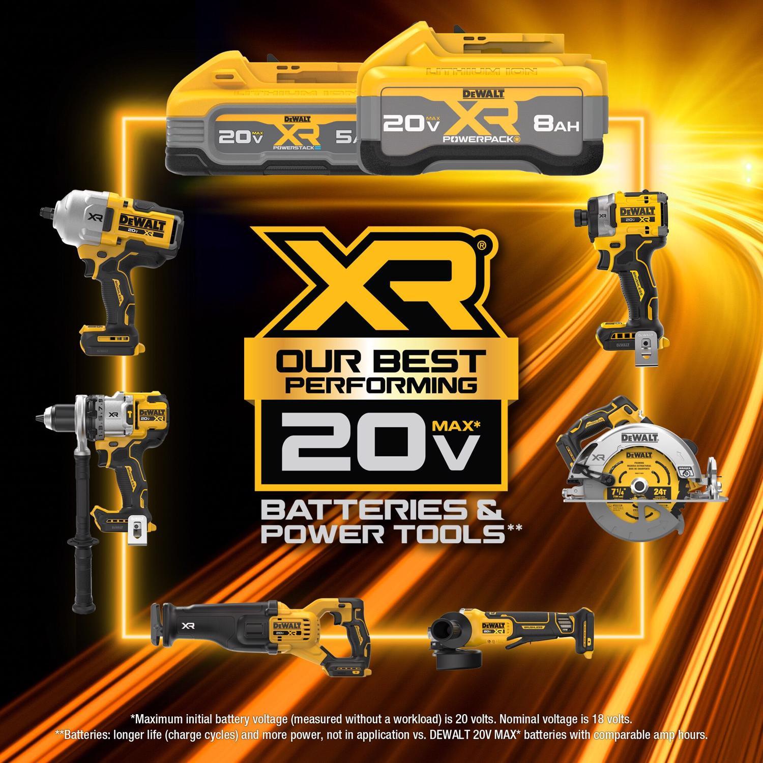 DeWalt 20V MAX XR 3/4 in. Cordless Brushless Heavy Duty Impact Wrench Tool Only