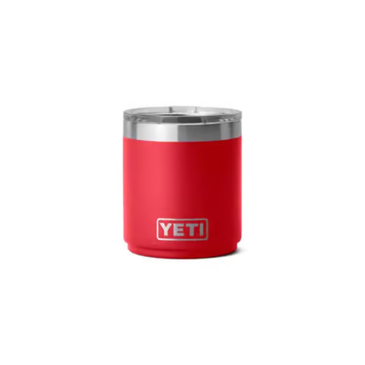 YETI Rambler 10 oz. Rescue Red BPA Free Lowball 2.0 Tumbler with MagSlider Lid
