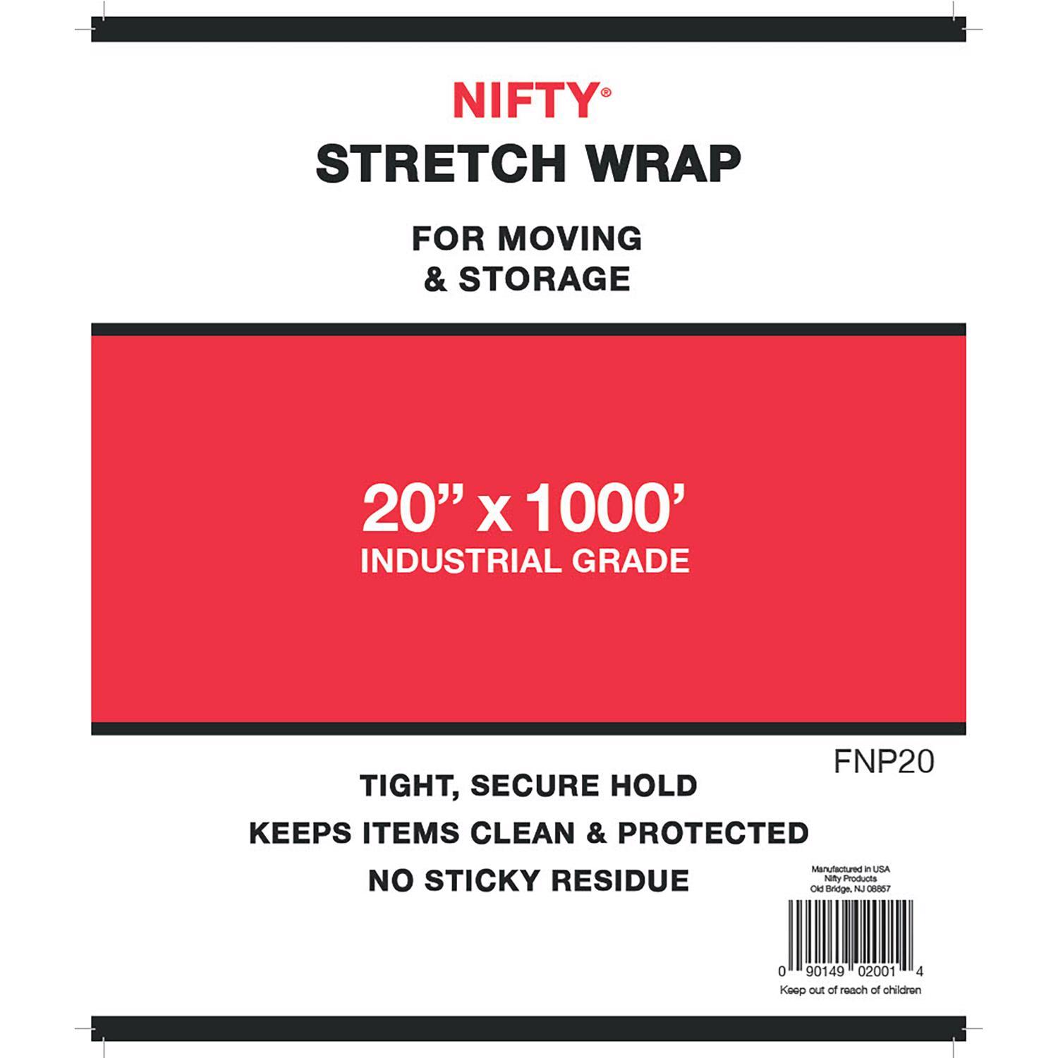 Nifty 20 in. W X 1000 ft. L Stretch Film