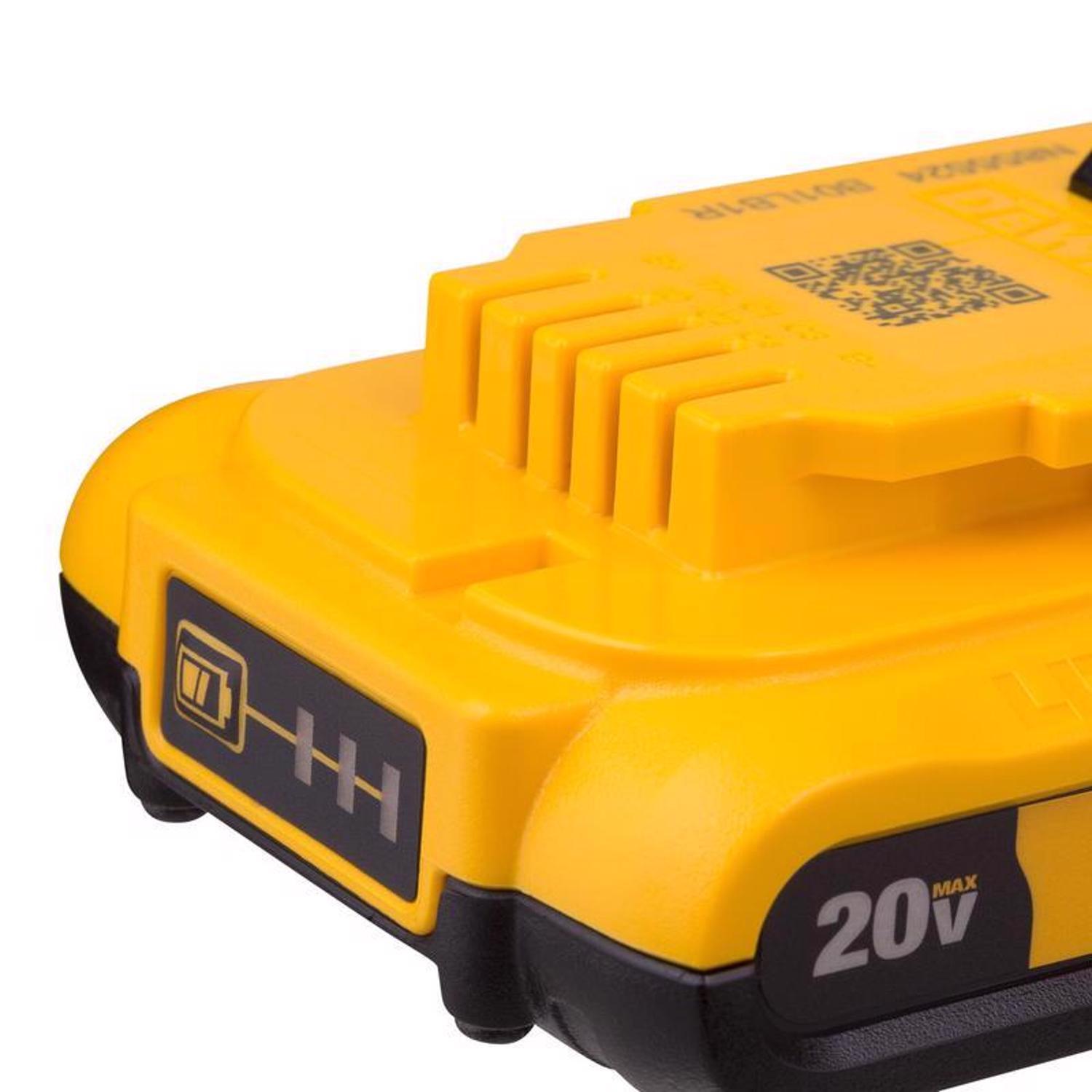 DeWalt 20V MAX XR DCB203 2 Ah Lithium-Ion Compact Battery 1 pc