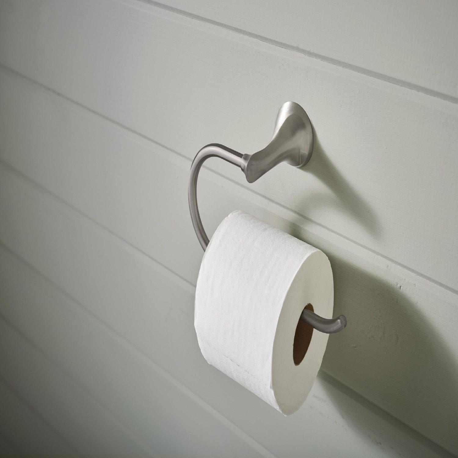 Moen Darcy Brushed Nickel Toilet Paper Holder