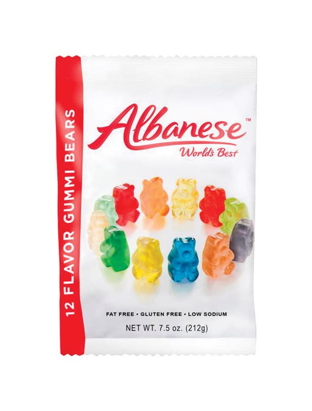 Albanese Assorted Gummy Bears 7.5 Oz