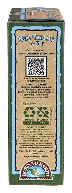 Down To Earth Bat Guano 7-3-1 2 lb.