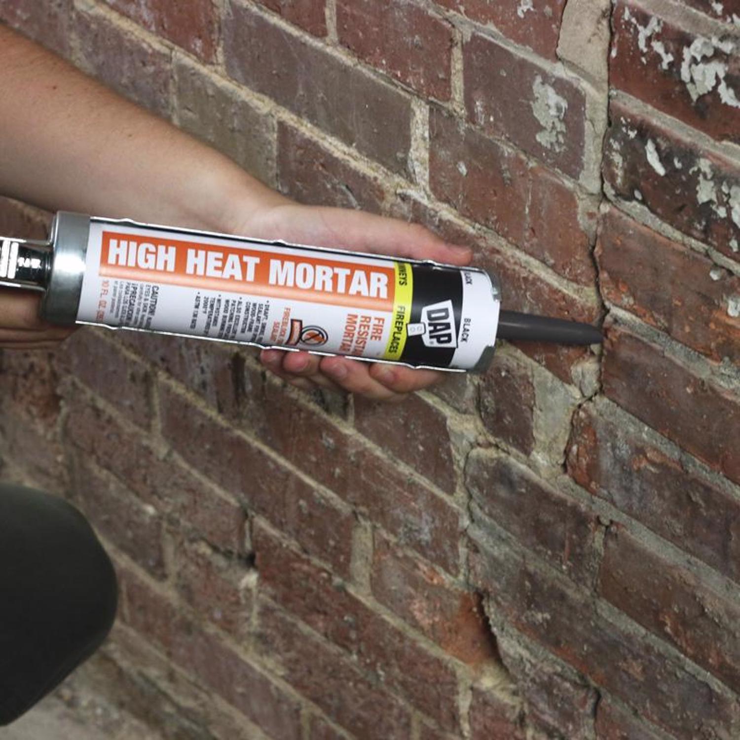 DAP Black Silicate Fire Resistant Caulk 10.1 oz