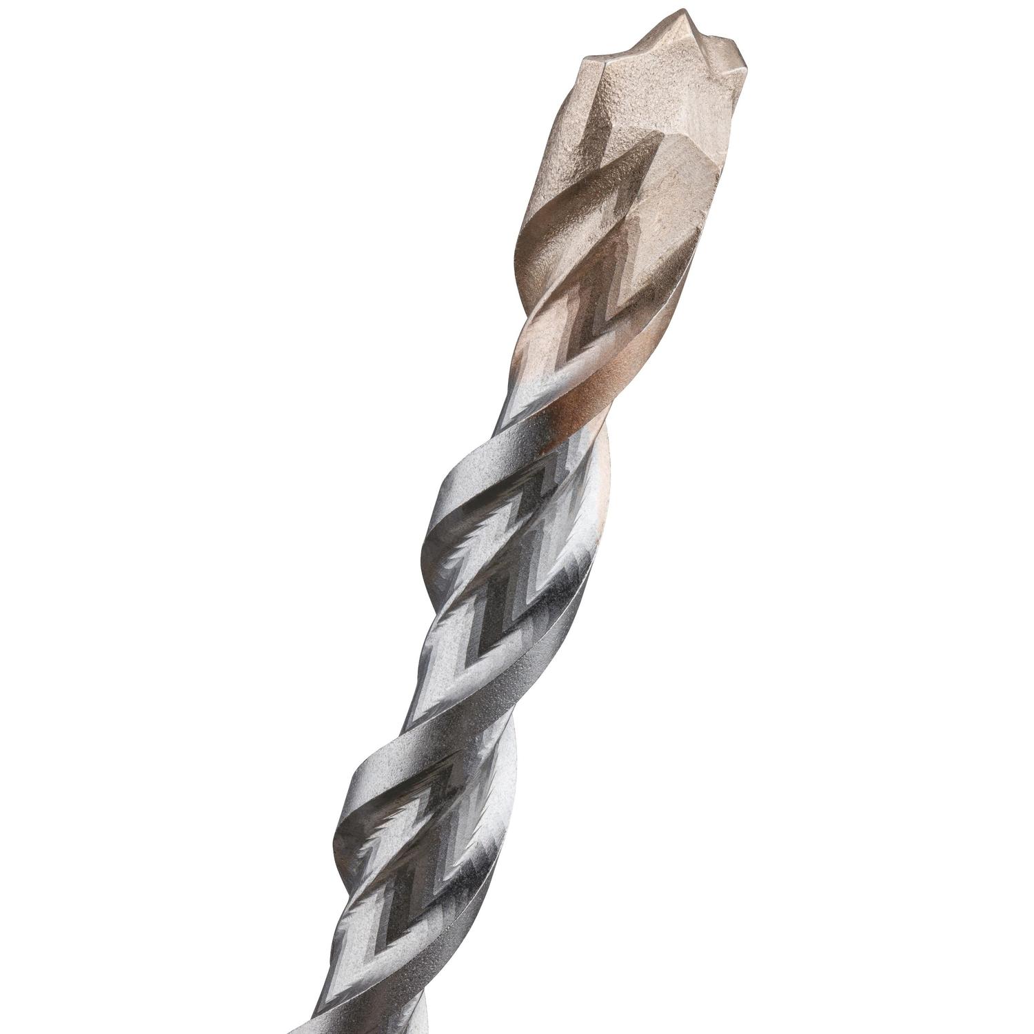 DeWalt 1 in. X 12 in. L Carbide Tipped Percussion Drill Bit 3-Flat Shank 1 pc
