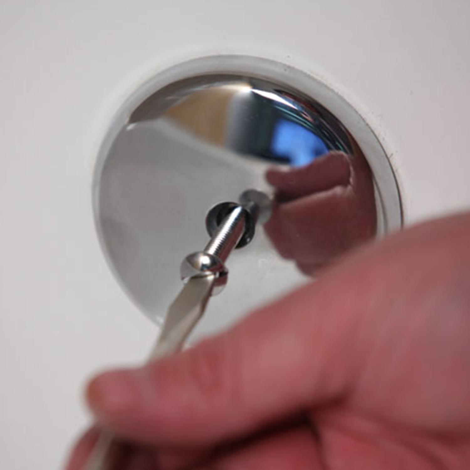 Ace Overflow Plate Plastic/Stainless Steel