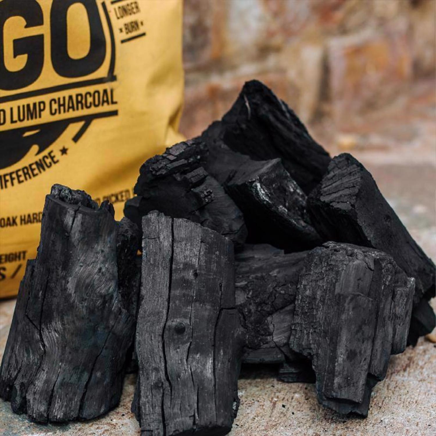 FOGO Super Premium (Gold Bag) All Natural Lump Charcoal 17.6 lb