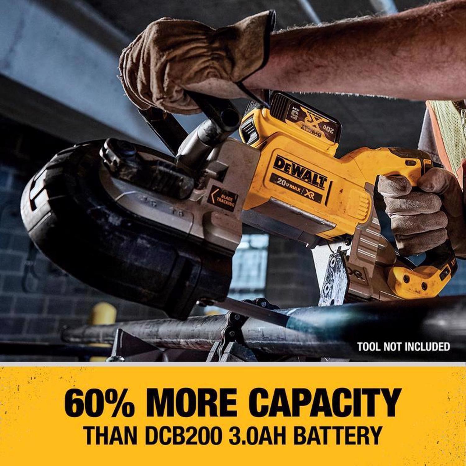 DeWalt 20V MAX XR DCB205-2 5 Ah Lithium-Ion Battery Combo Pack 2 pc