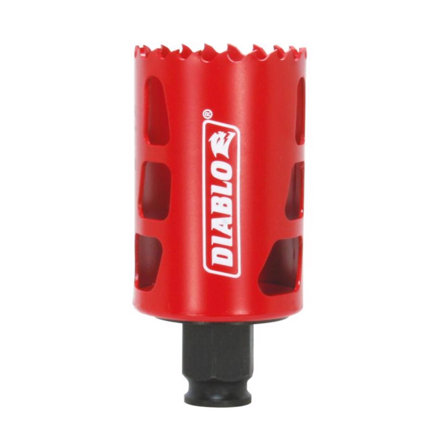 Diablo Snap-Lock Plus 1-3/4 in. Bi-Metal 2-3/8 in. L Hole Saw Arbor Included
