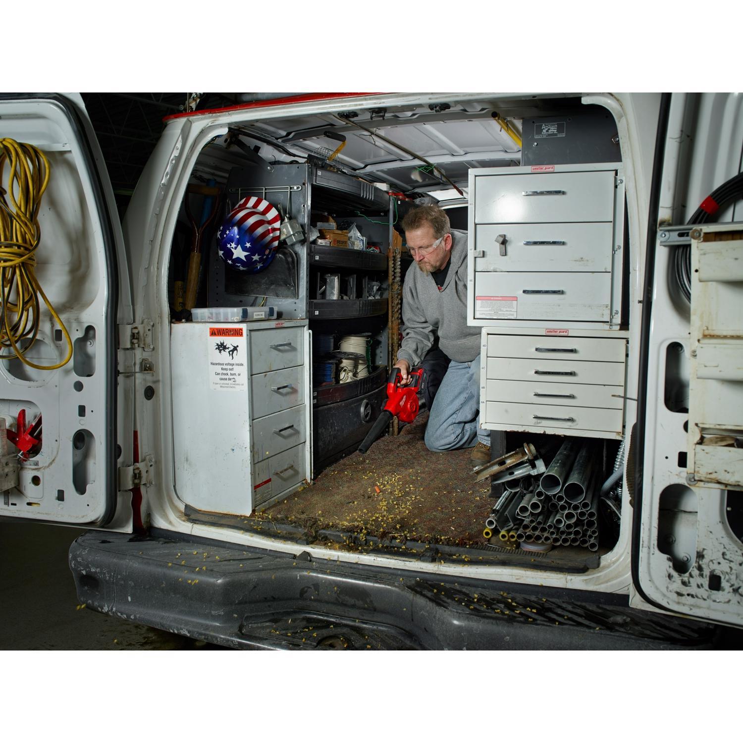 Milwaukee M18 0884-20 160 mph 100 CFM 18 V Battery Handheld Compact Leaf Blower Tool Only