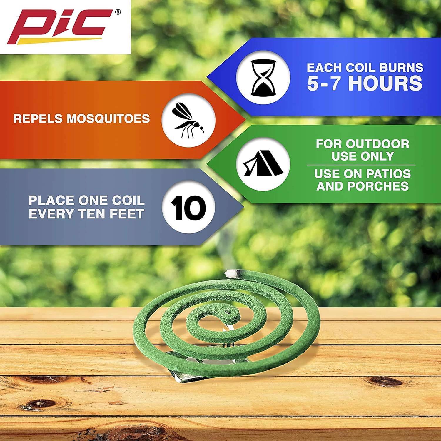 PIC Insect Repellent Coil For Mosquitoes 4.4 lb
