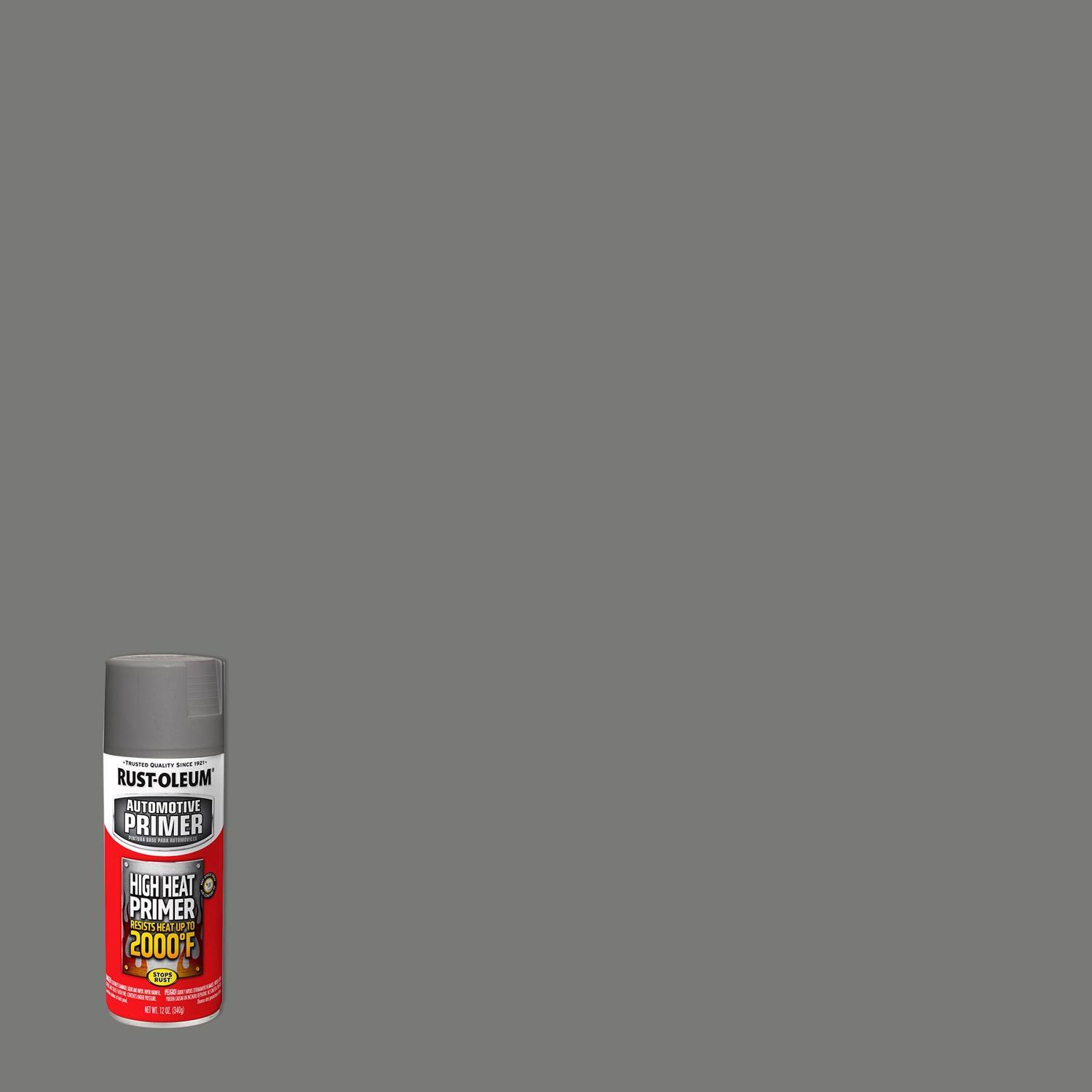 Rust-Oleum High Heat Gray Automotive Spray Primer 12 oz