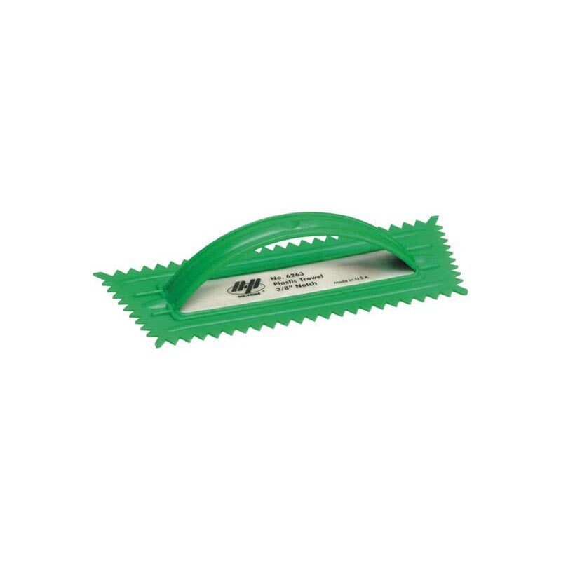 Marshalltown QLT 4-1/4 in. W Plastic Notched Trowel