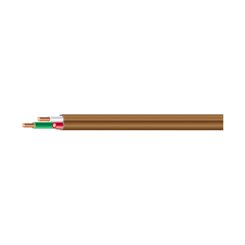 Southwire 500 ft. 18/3 Copper Thermostat Wire Brown - Sold by the foot