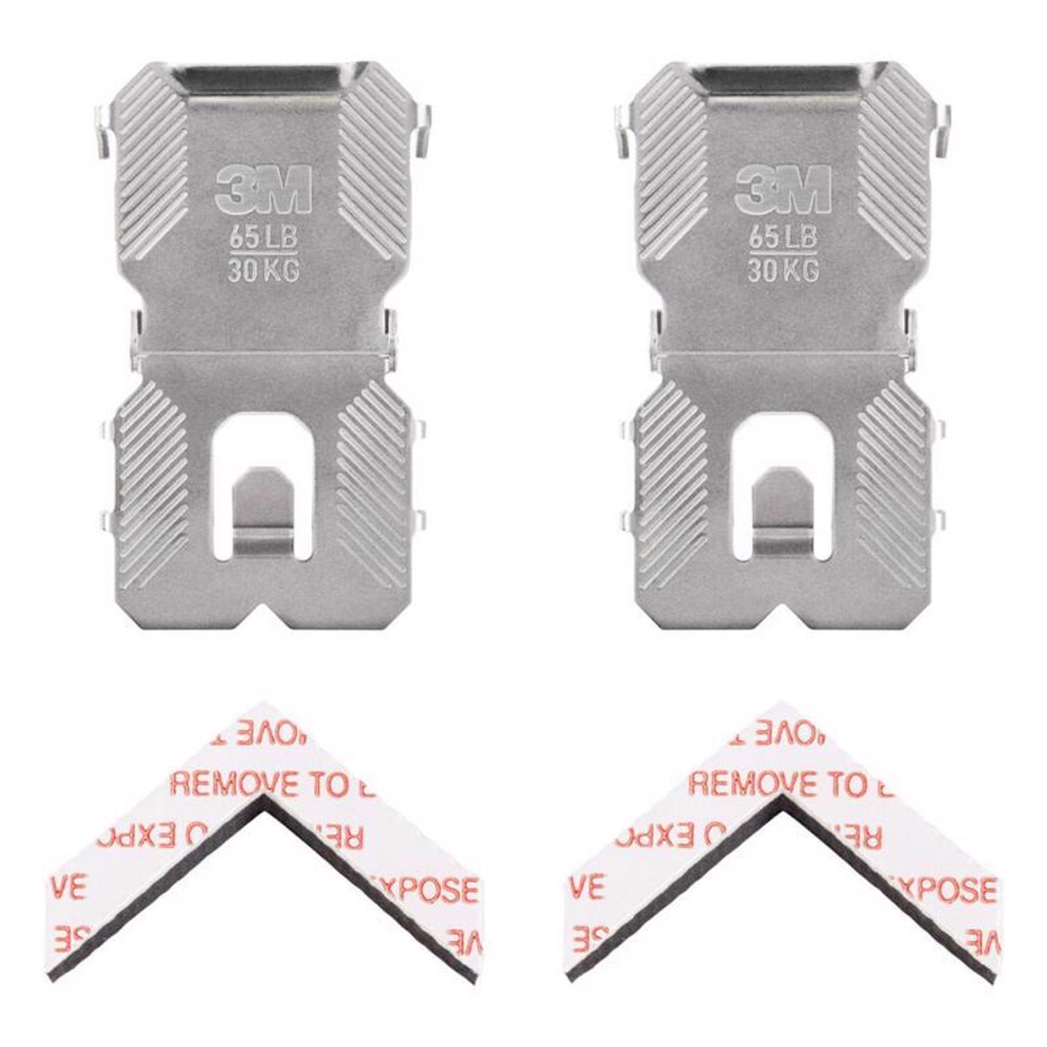 3M Claw Silver Drywall All Purpose Hanger 65 lb 2 pk