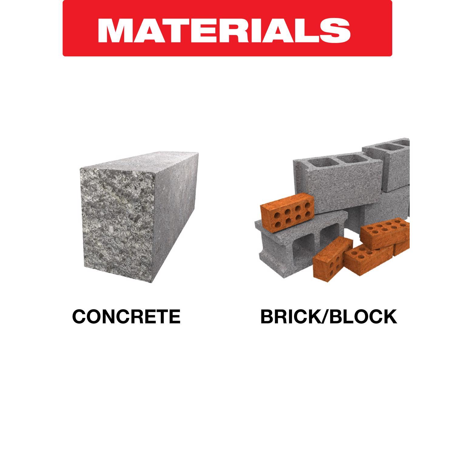 Diablo 3/8 in. X 12 in. L Carbide Tipped 2-Cutter Hammer Drill Bit SDS-Plus Shank 1 pk