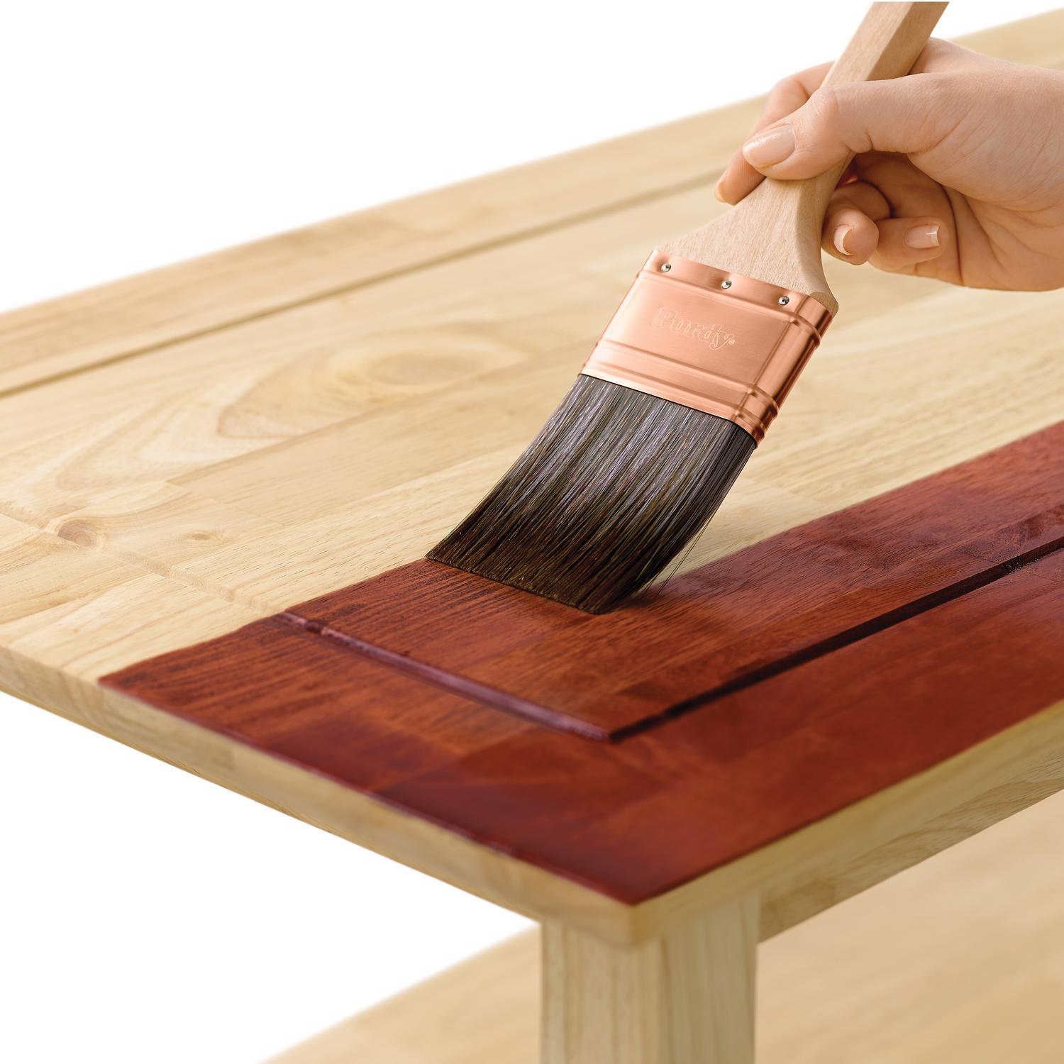 Minwax Wood Finish Semi-Transparent Sedona Red Oil-Based Penetrating Wood Stain 1 qt
