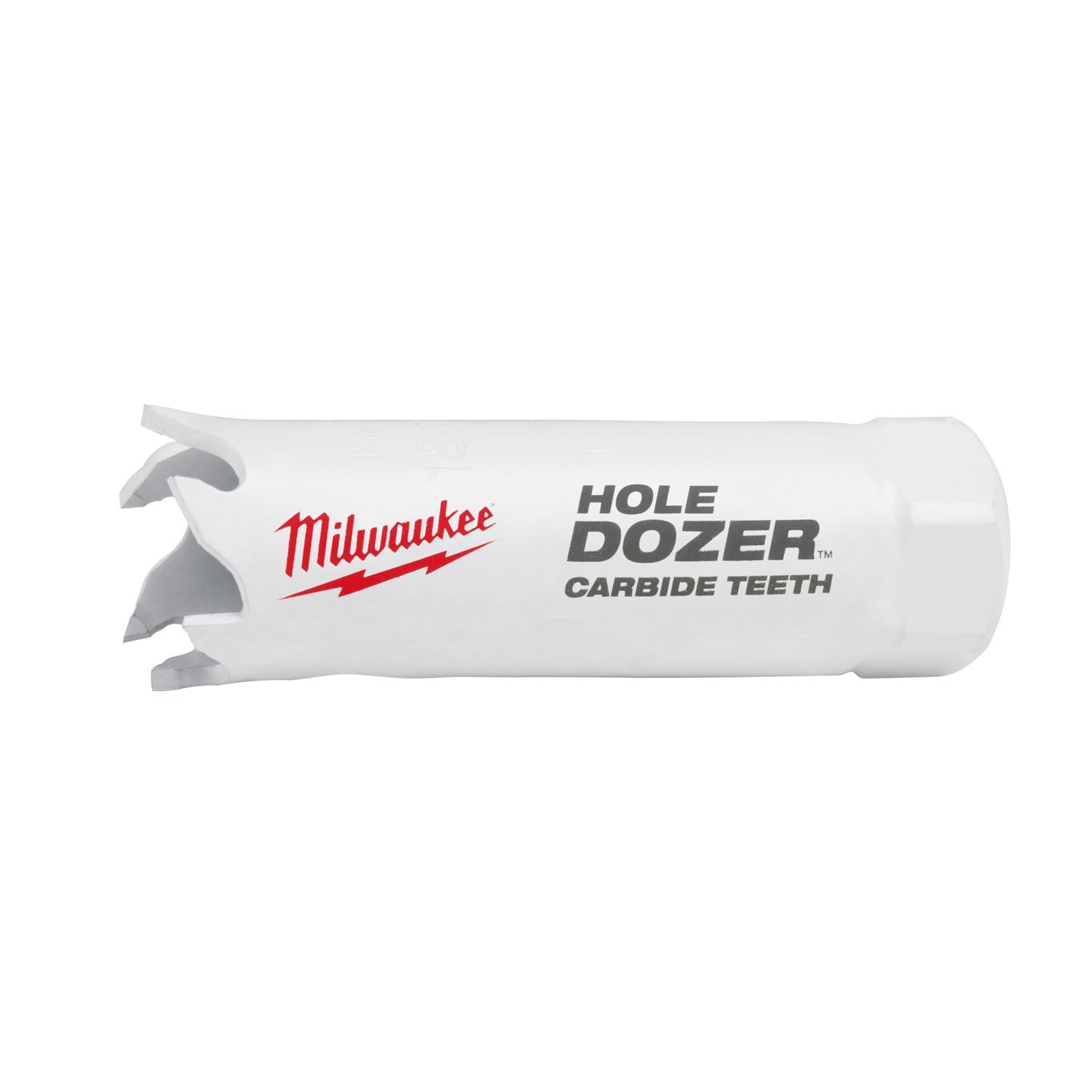 Milwaukee Hole Dozer 7/8 in. Carbide Tipped Hole Saw 1 pc
