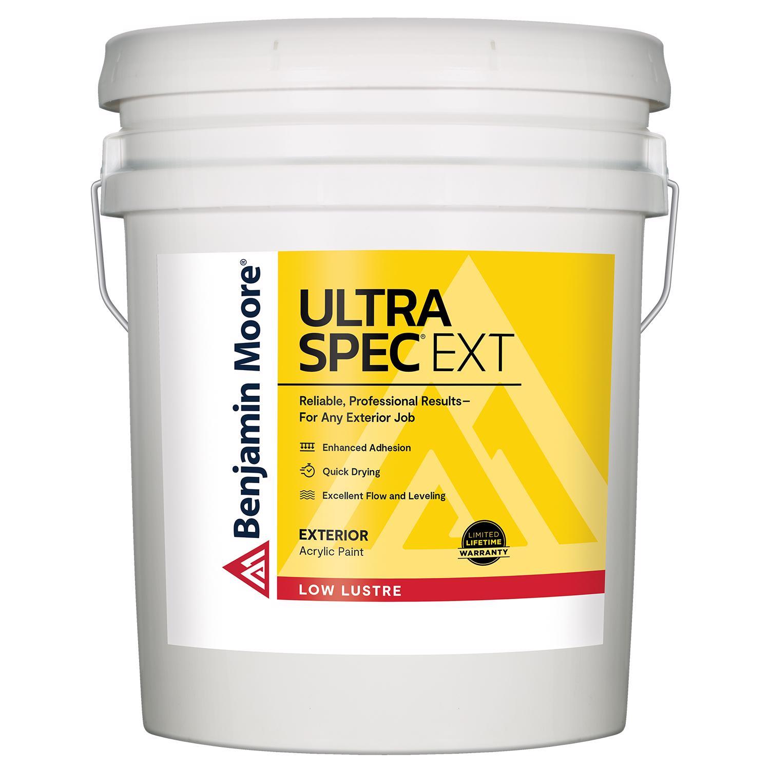 Benjamin Moore Ultra Spec Low Luster House & Trim Paint Exterior 5 gal