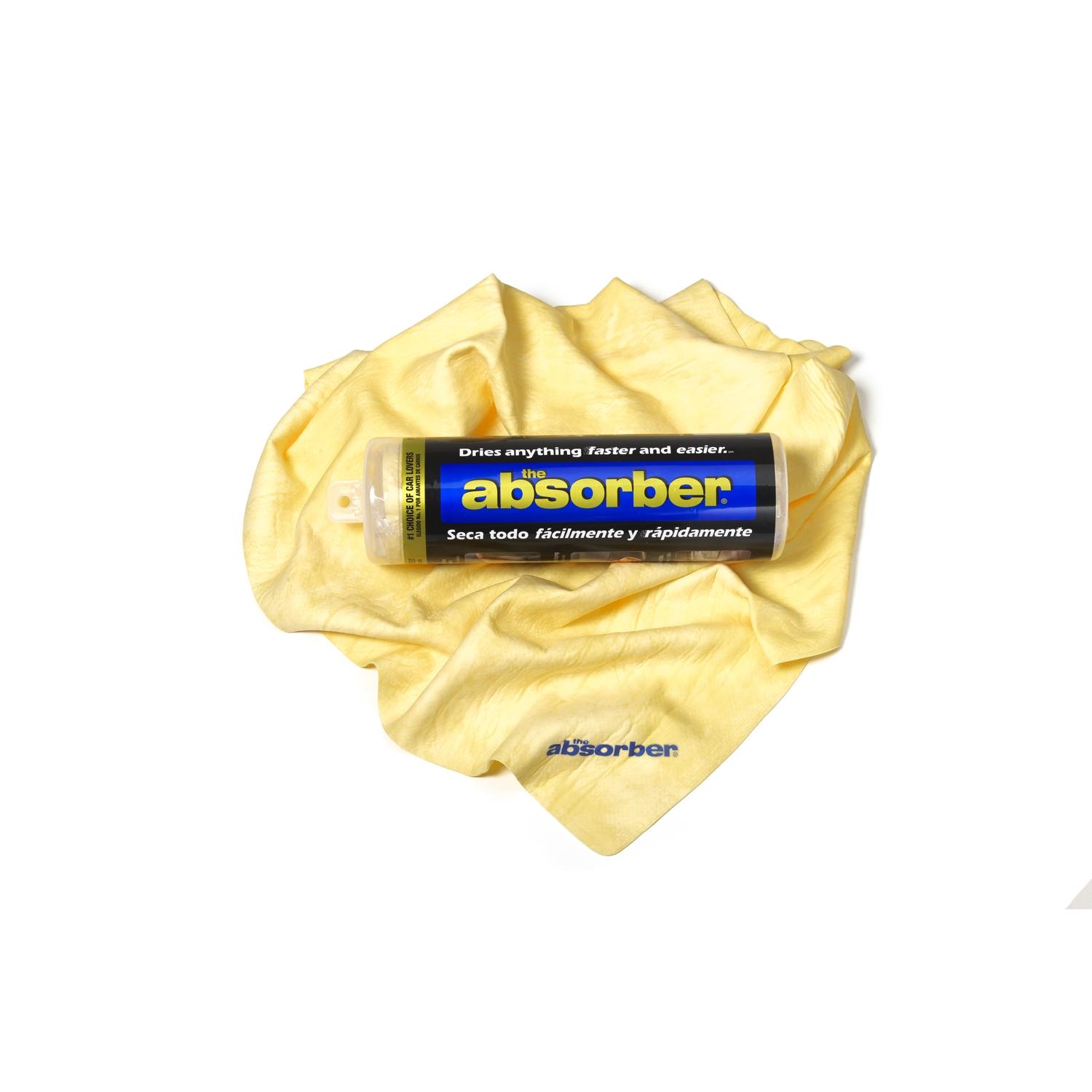 The Absorber 27 in. L X 17 in. W Synthetic Chamois 1 pk