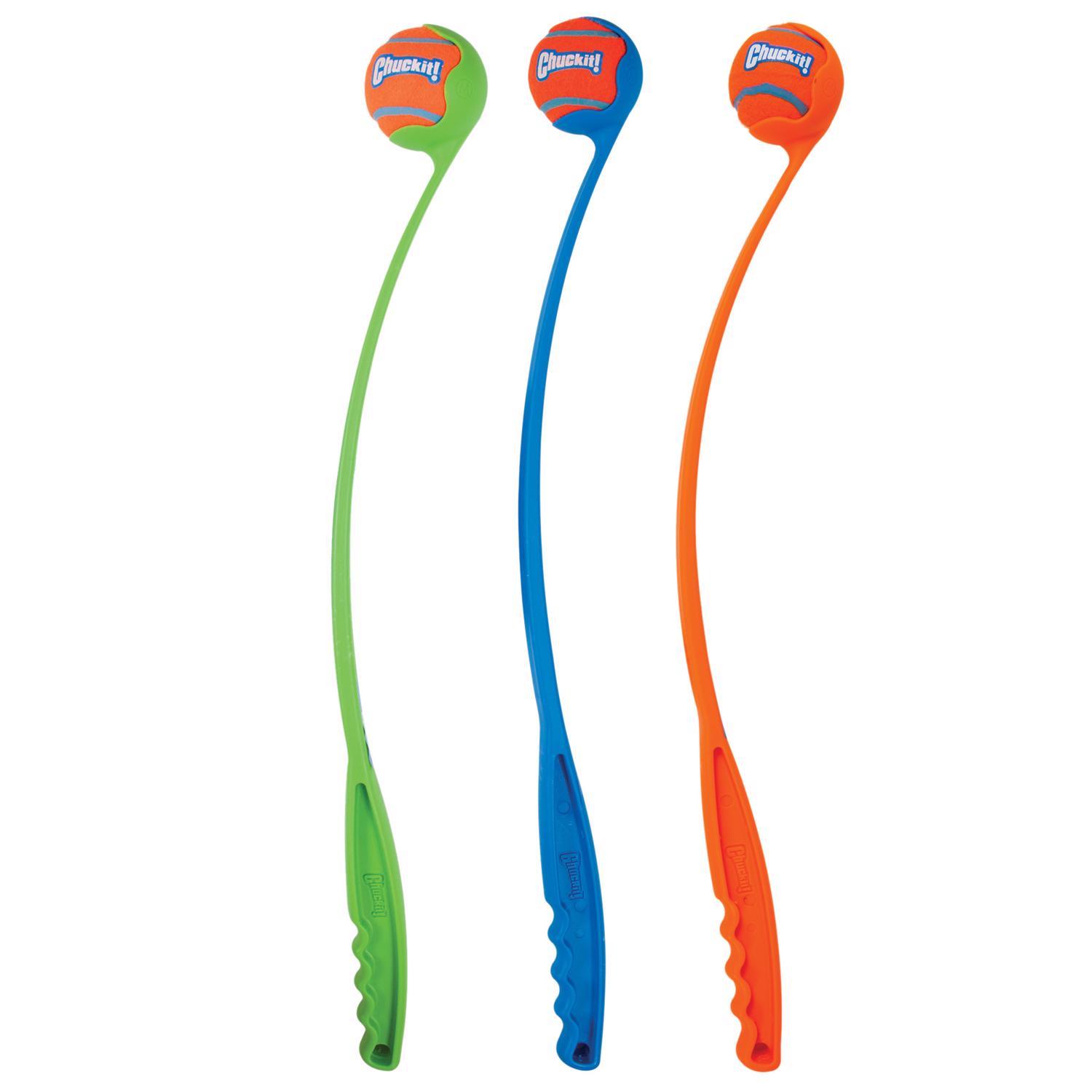 Chuckit! For Dog Multicolored Plastic Ball Launcher Ball Launcher Medium 1 pk