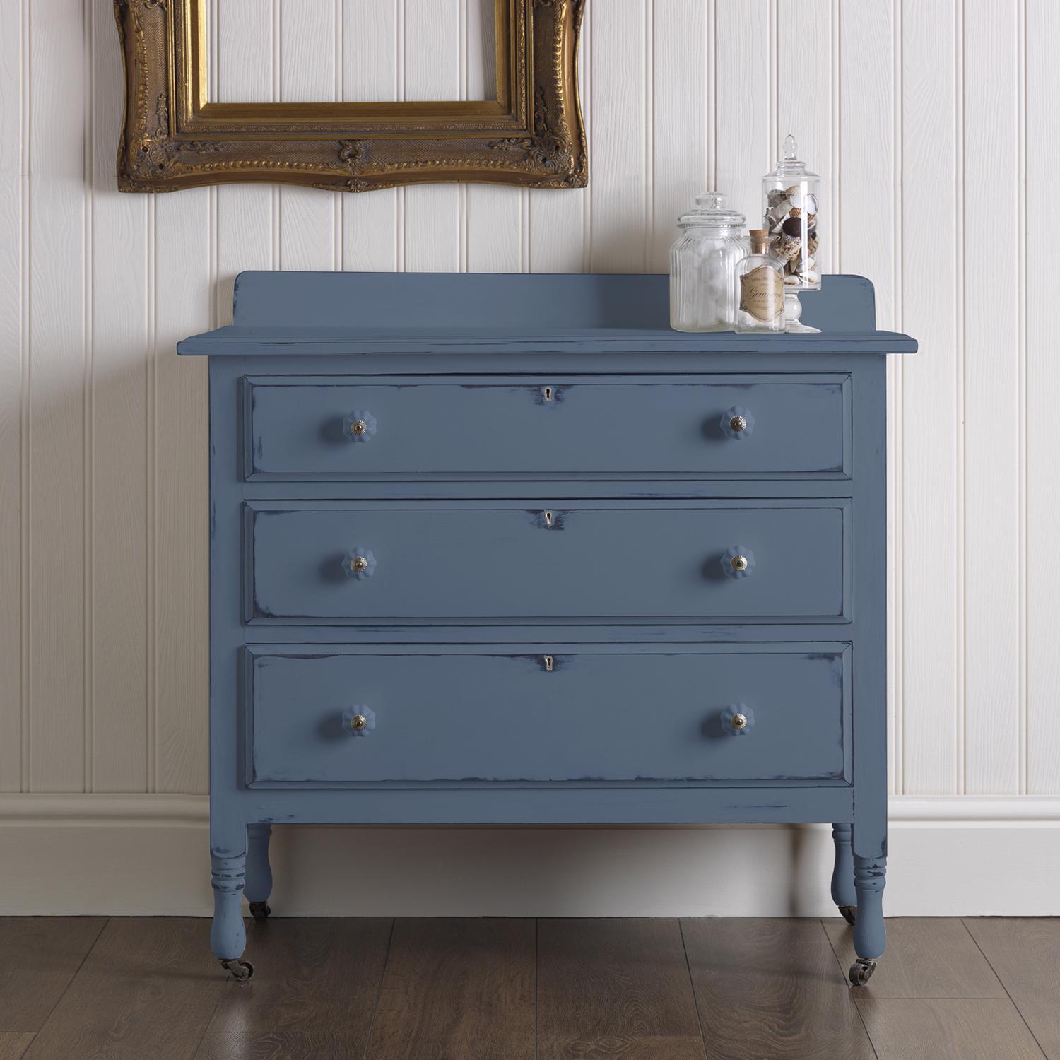Rust-Oleum Chalked Ultra Matte Coastal Blue Oil-Based Acrylic Sprayable Chalk Paint 12 oz