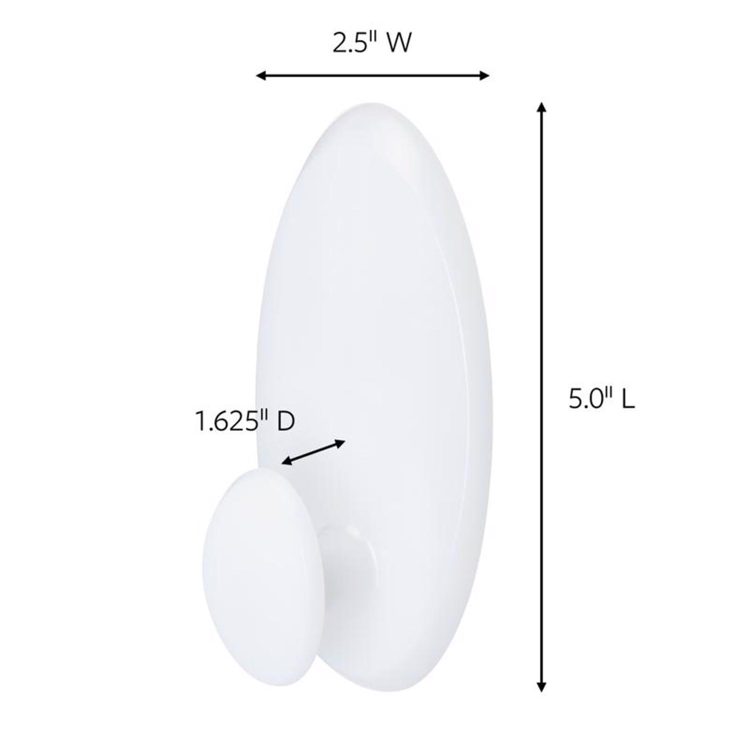 3M Command Large Plastic Caddy Hanger 5 in. L 1 pk