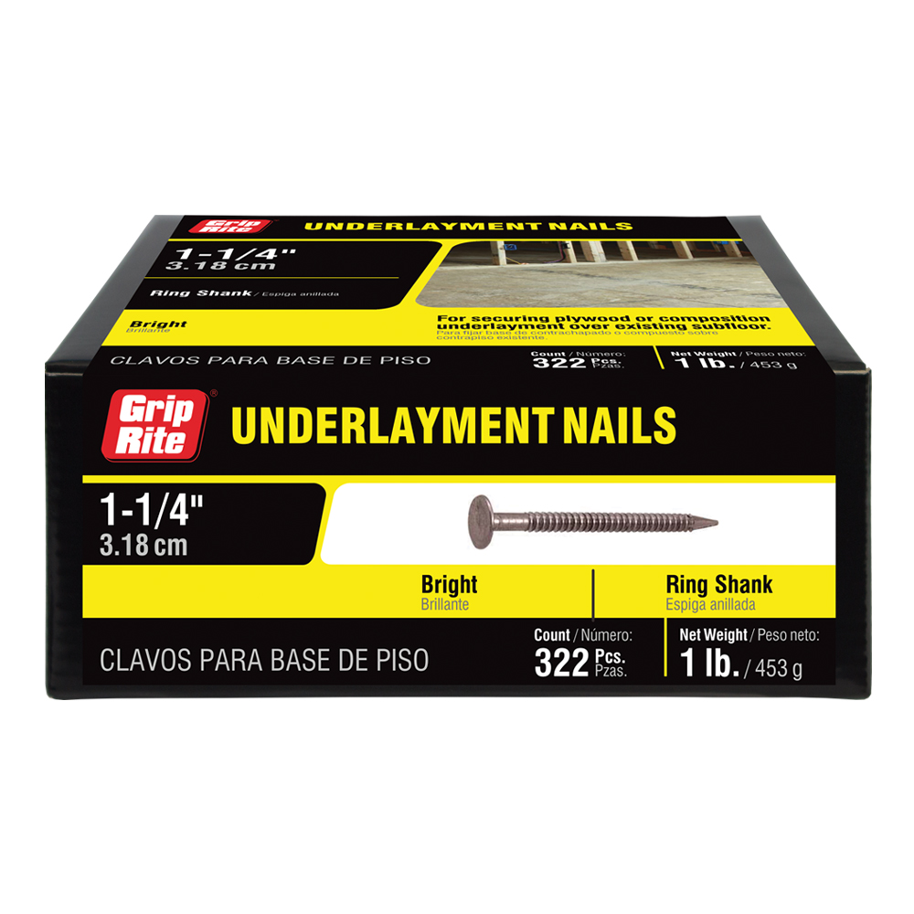 Grip-Rite Nail Underlayment R/S1.5" 1#