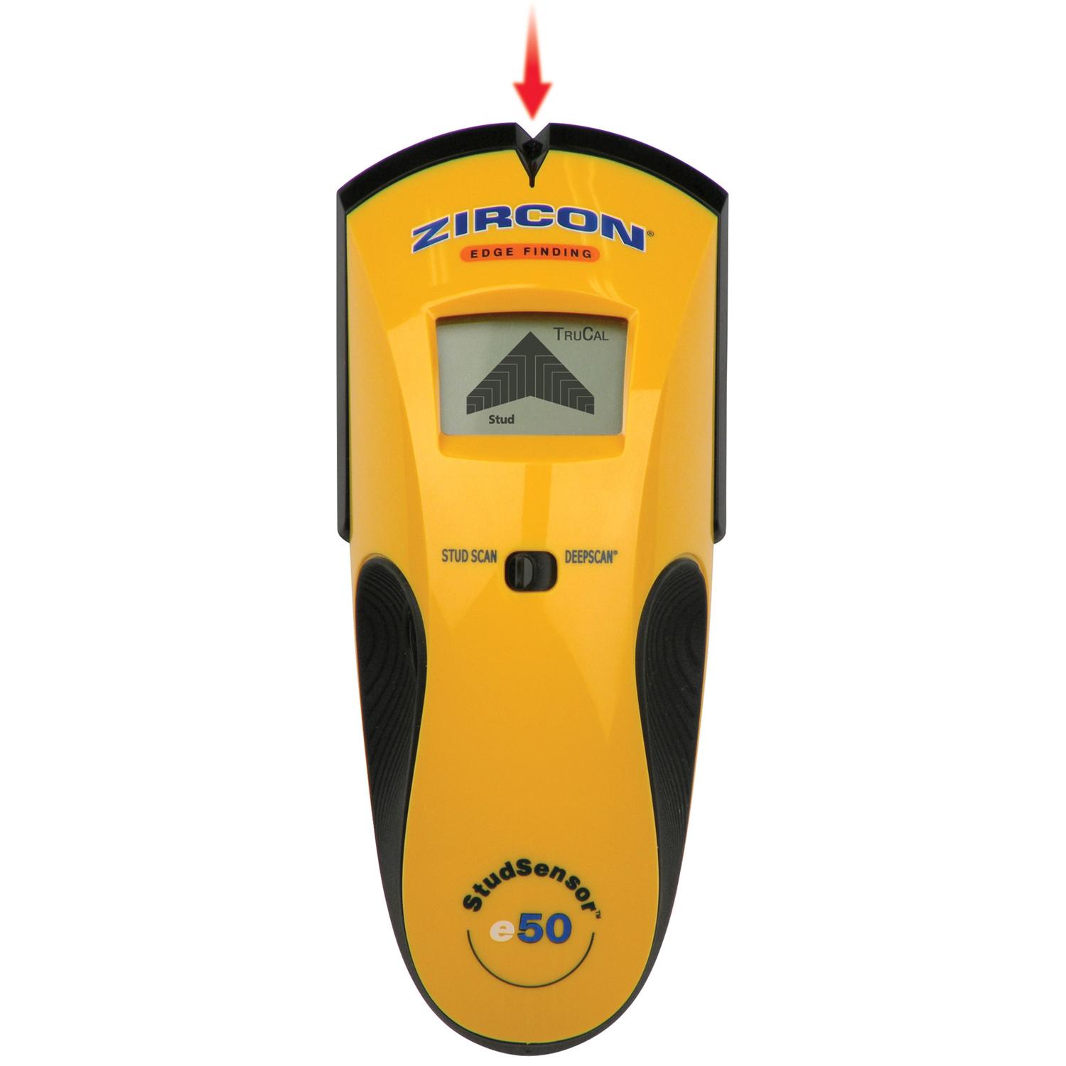 Zircon WireWarning e50 6.66 in. L X 2.80 in. W Stud Sensor 1-1/2 in. 1 pc