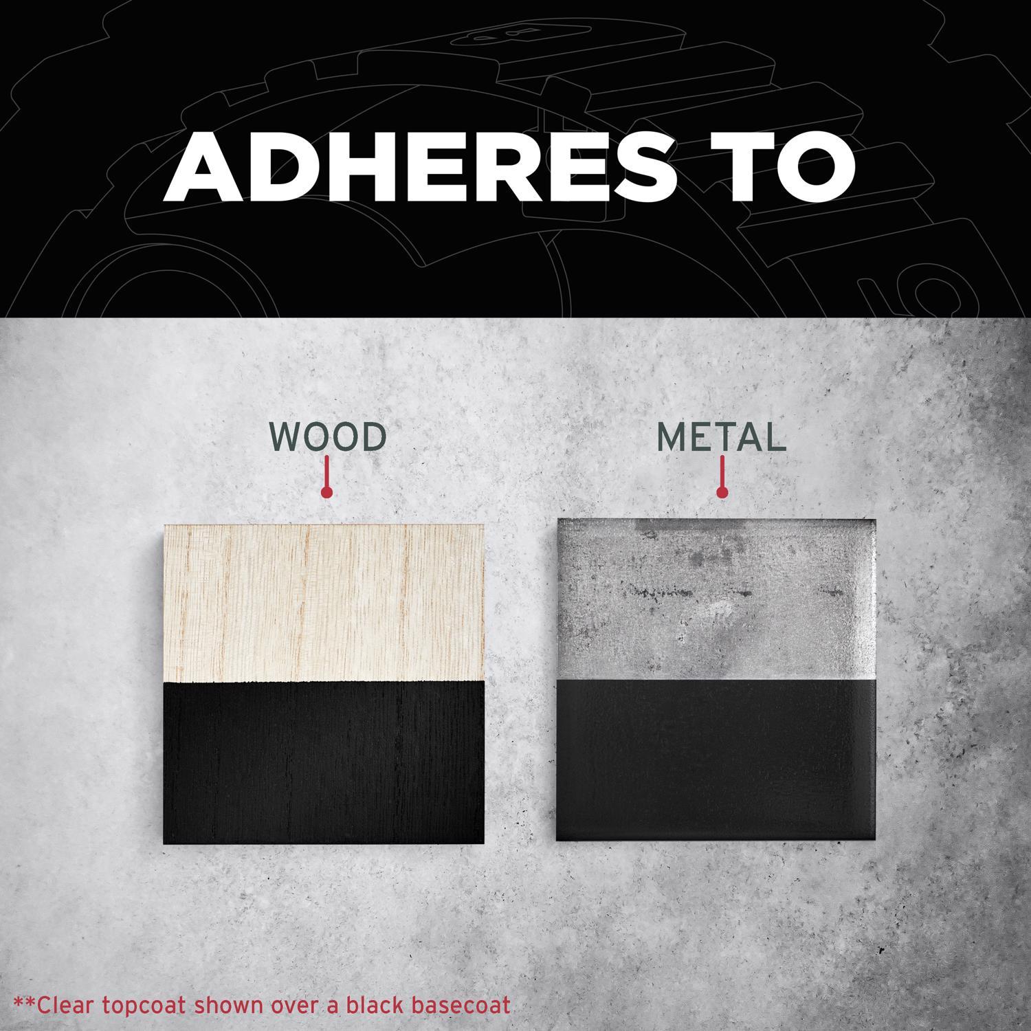 Rust-Oleum Stops Rust 5-in-1 Indoor/Outdoor Satin Crystal Clear Water-Based Protective Enamel 12 oz