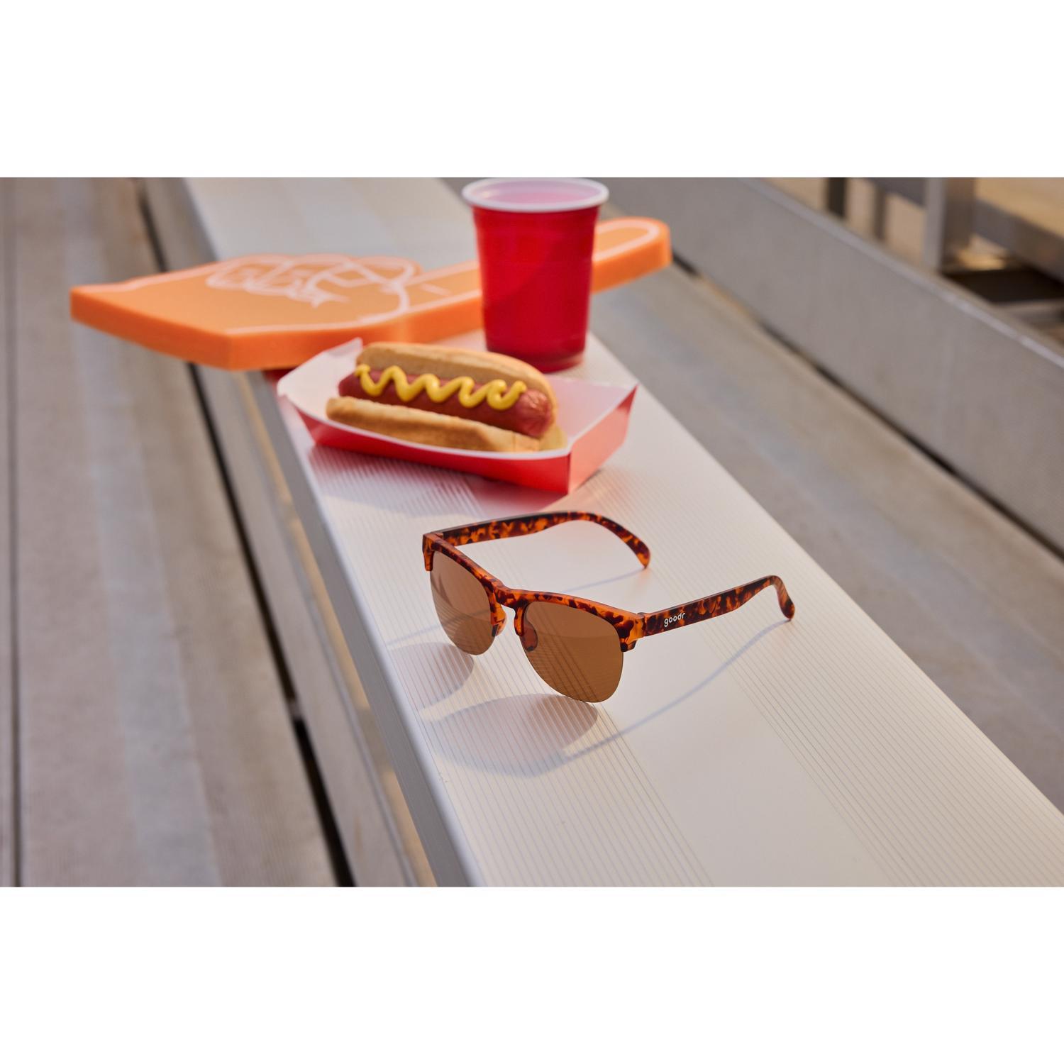 goodr Avant G - Positively Cosmopolitan Sunglasses Unisex Brown Frame Brown Lens Polarized