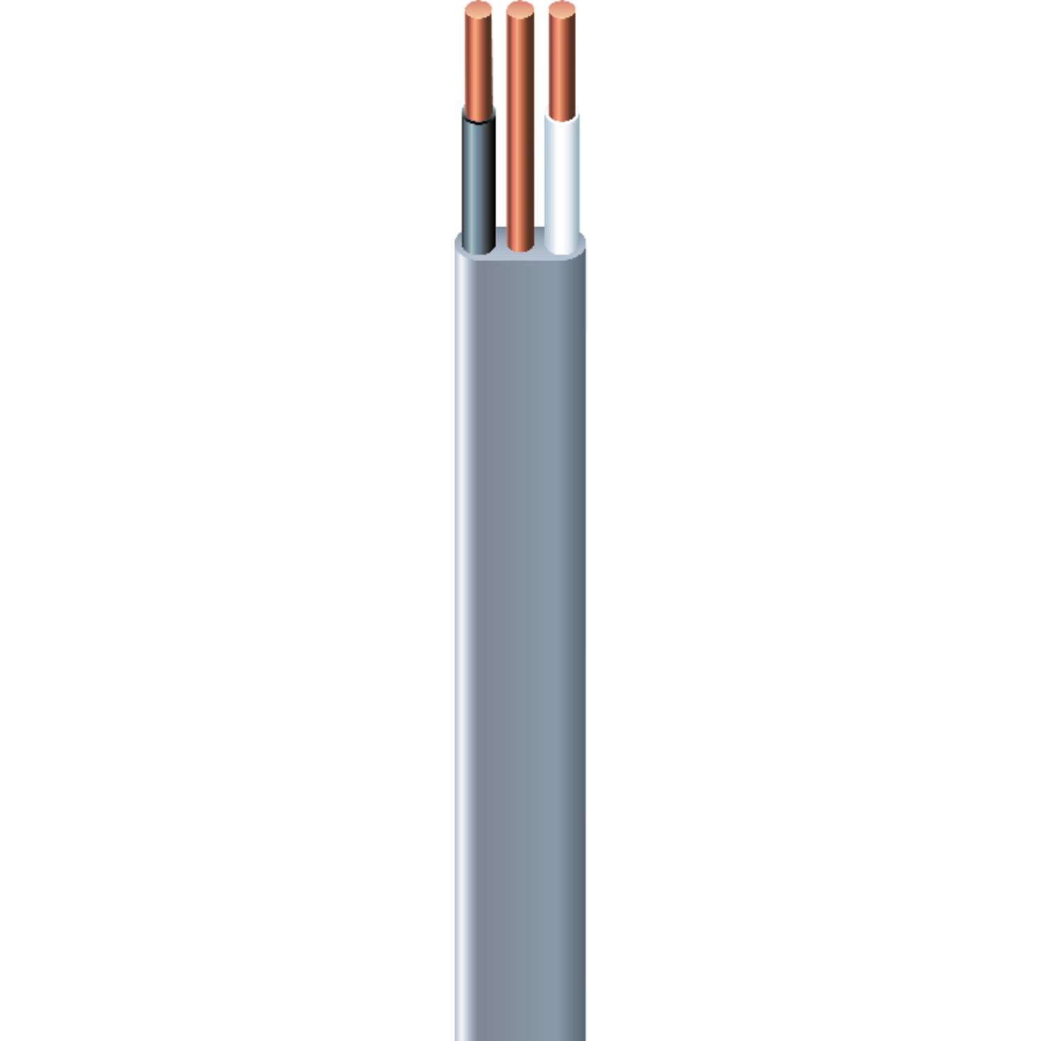 thumbnail image 2 of 100 Ft Spool Of 6/2 UF-B Copper Underground Feeder Direct Burial Wire – Gray 2 of 6