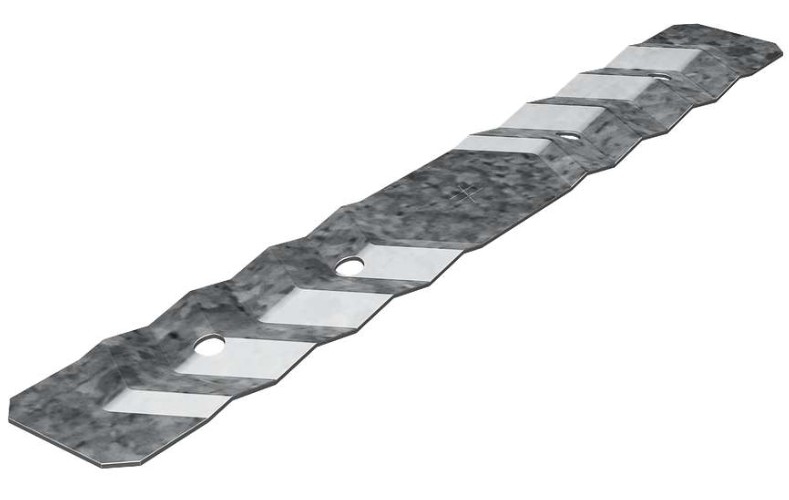 Simpson Strong-Tie Galvanized Steel Brick Tie 6-1/6 in. H x 7/8 in. W 22 Ga.