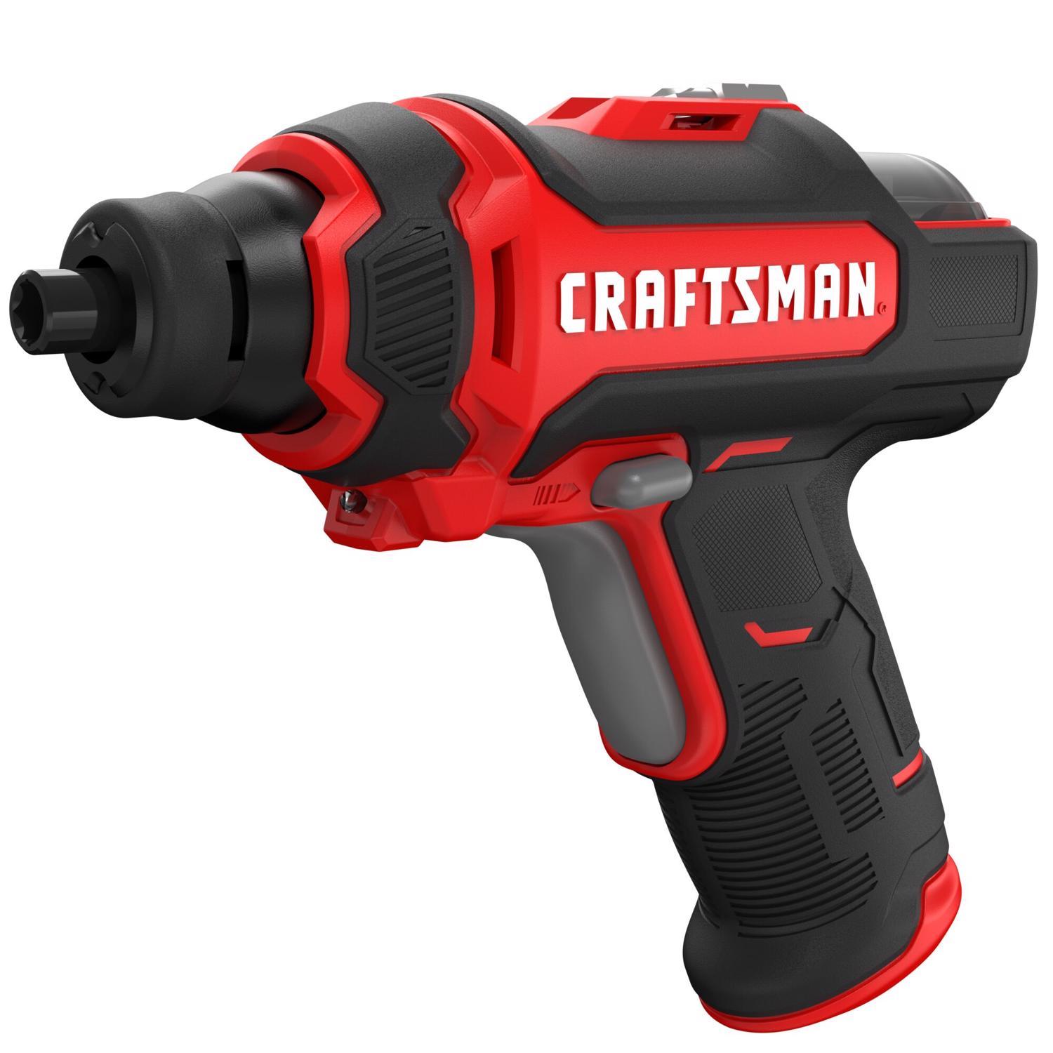 CRAFTSMAN 4V MAX Cordless Powered Screwdriver Kit (Battery & Charger)
