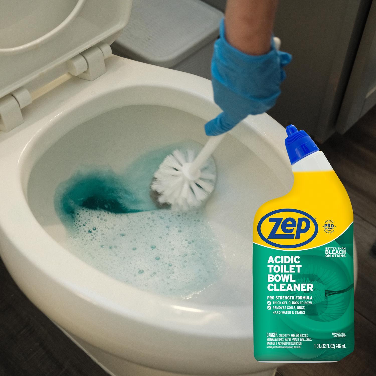 Zep Wintergreen Scent Acidic Toilet Bowl Cleaner 32 oz Liquid