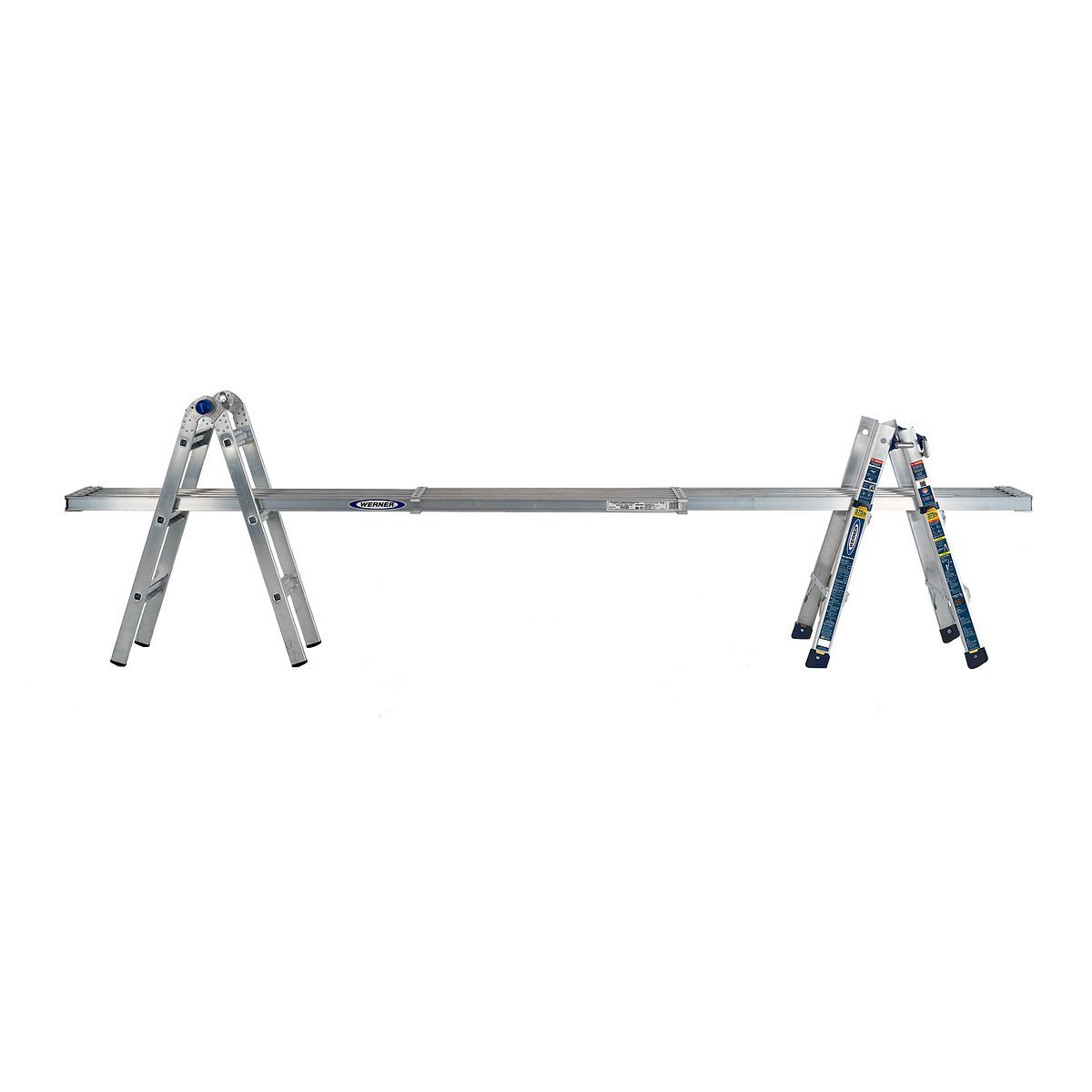 Werner 5 in 1 Multi Position Pro 14 ft. 375 lb. Ladder