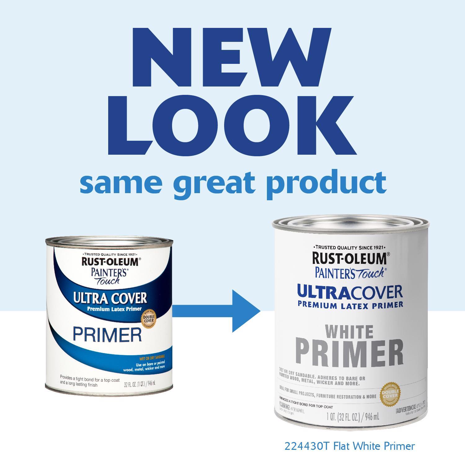 Rust-Oleum Painters Touch Ultra Cover White Primer 1 qt