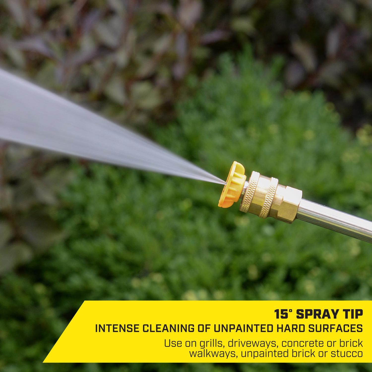 SurfaceMaxx 2.5 Orifice 15-degree Spray Nozzle 4500 psi