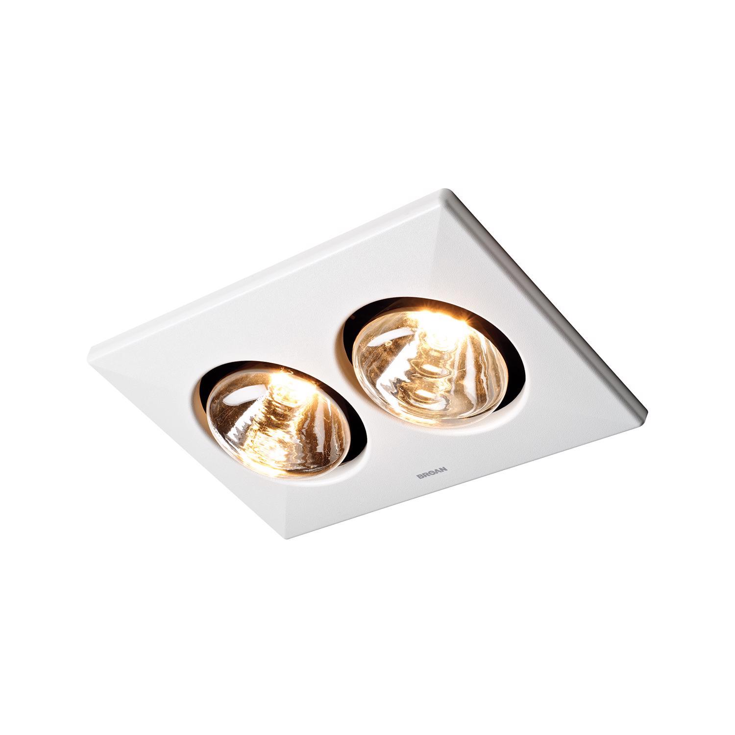 Broan-NuTone 70 CFM 4 Sones Bathroom Ventilation Fan/Heat Combination with Lights